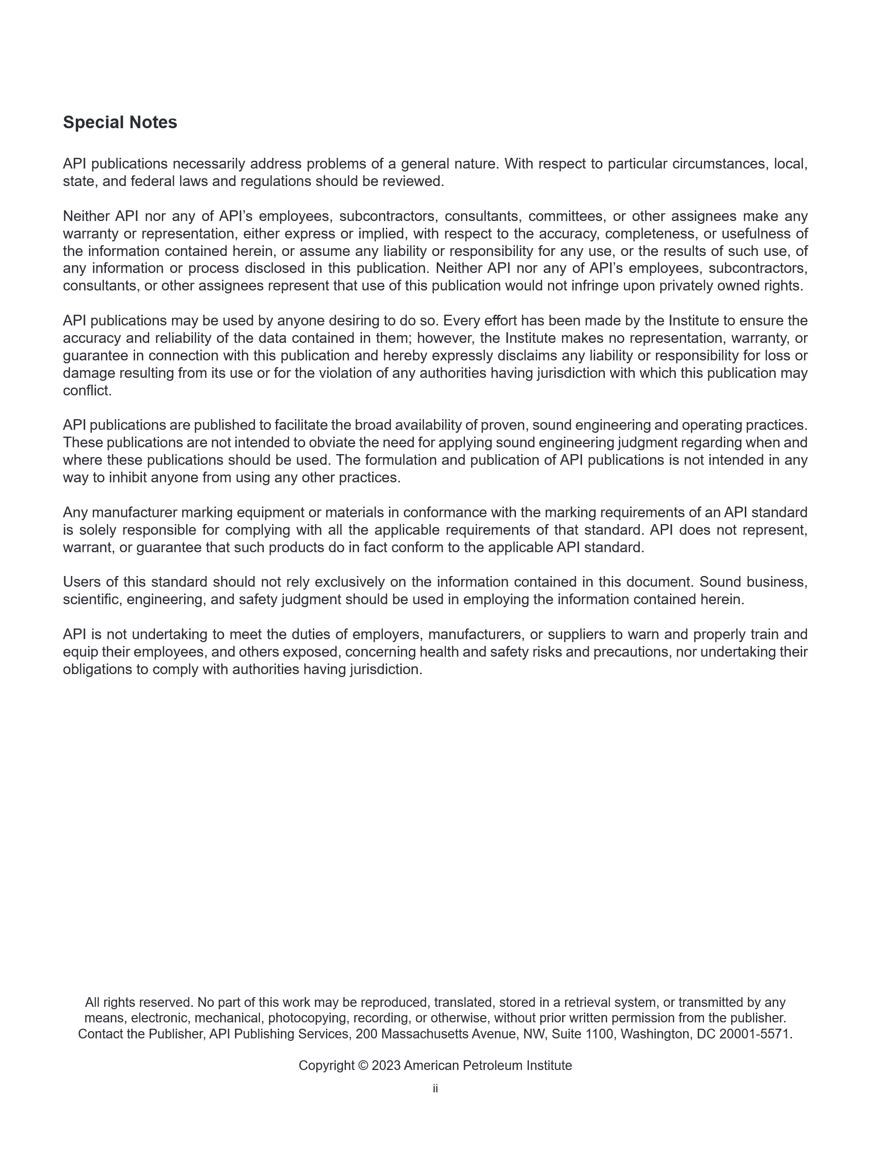 Cover preview — API 598 Valve Inspection and Testing — Page 2