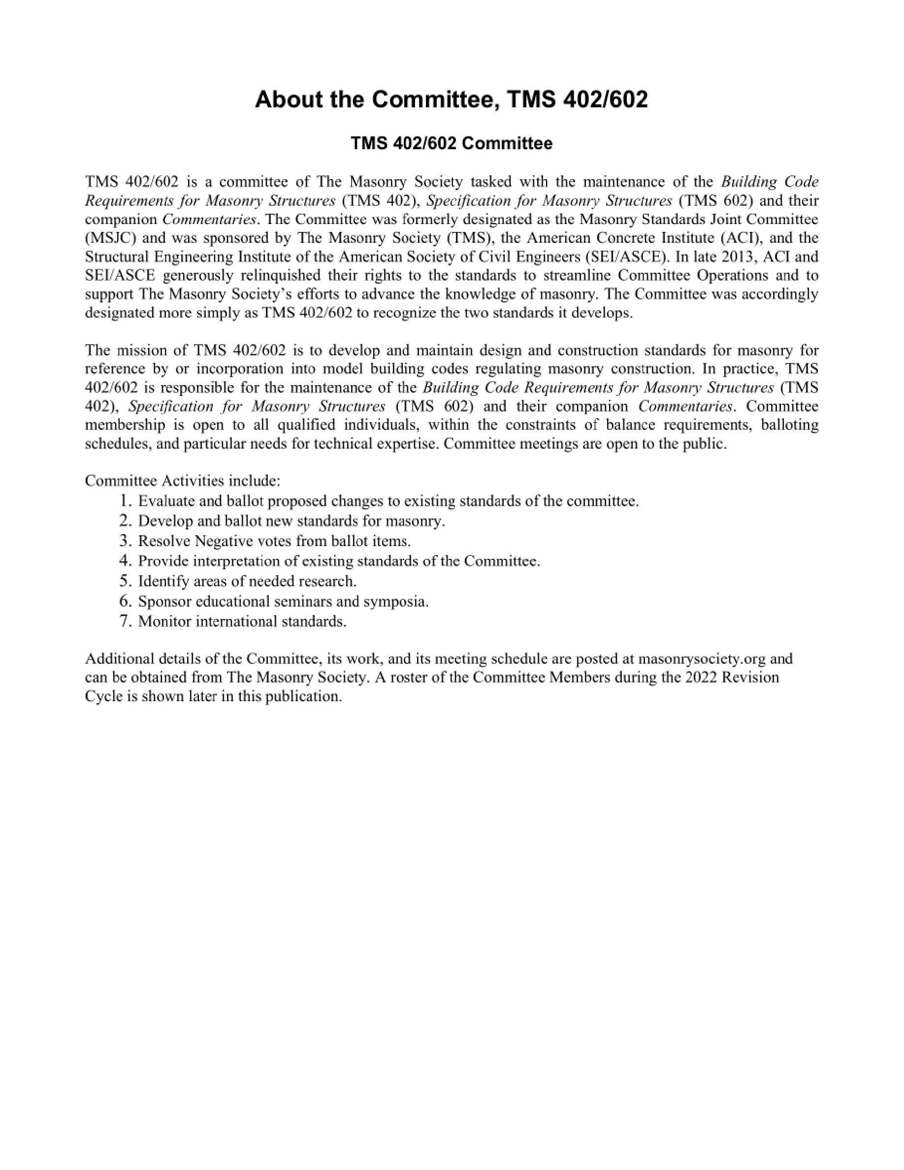 Cover preview — TMS 402/602 Building Code Requirements and Specification for Masonry Structures — Page 3