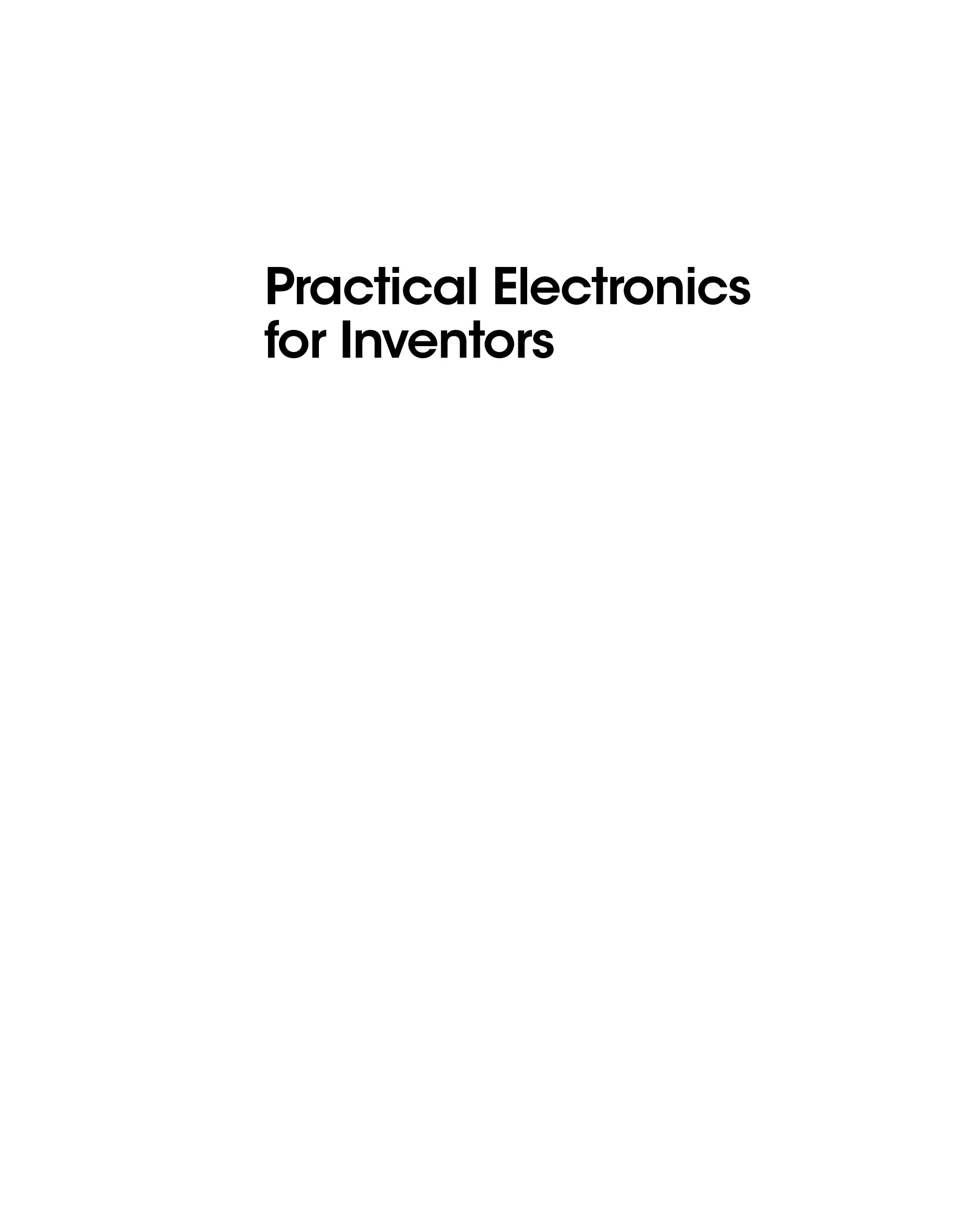 Cover preview — Practical Electronics for Inventors, Fourth Edition 4th Edition  — Page 6