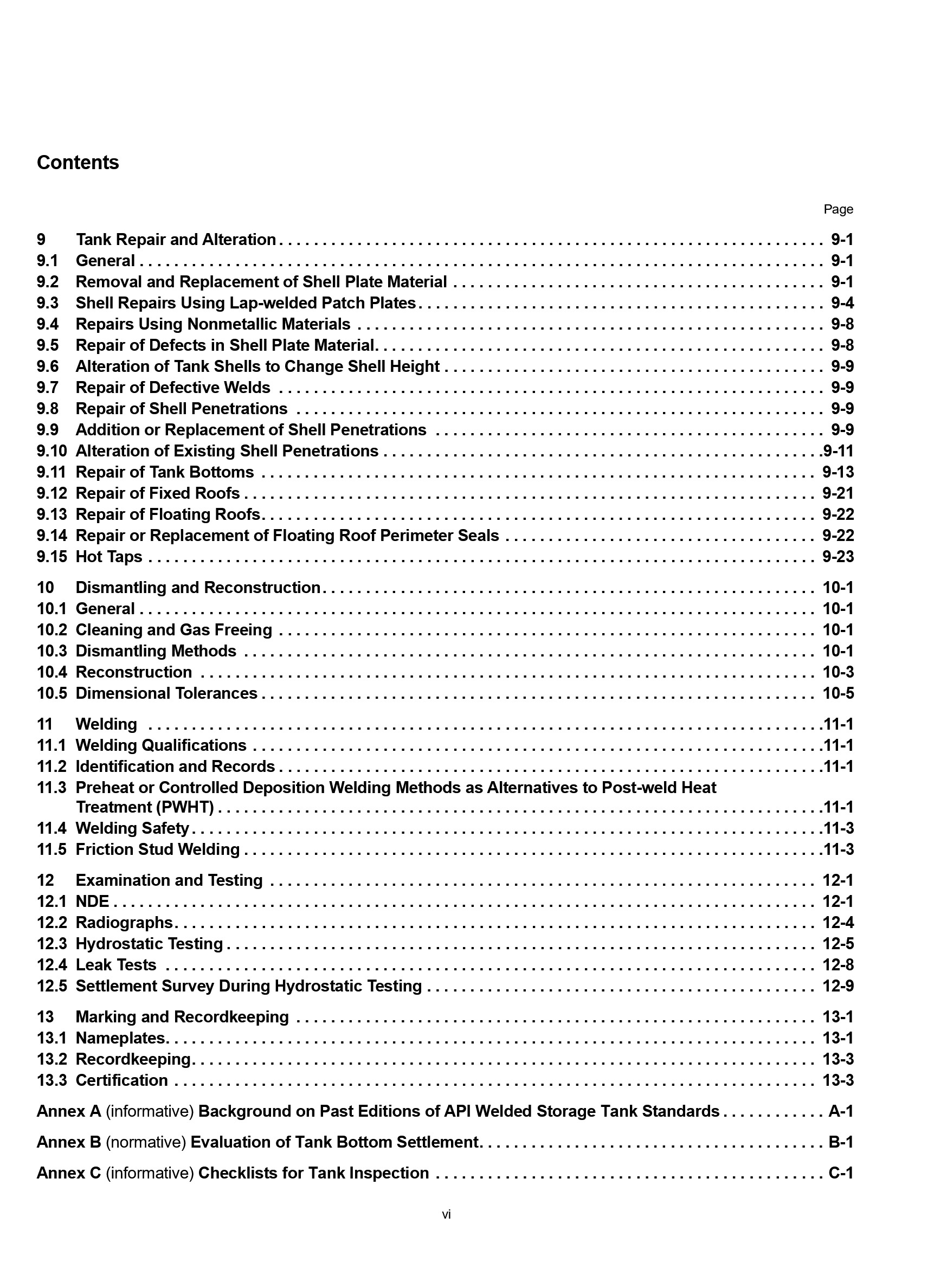 Cover preview — API 653 Tank Inspection, Repair, Alteration, and Reconstruction , Fifth Edition, Includes Addendum 1 (2018), Addendum 2 (2020), Addendum 3 (2023), Addendum 4 (2025), Errata 1 (2020), and Errata 2 (2025) — Page 7