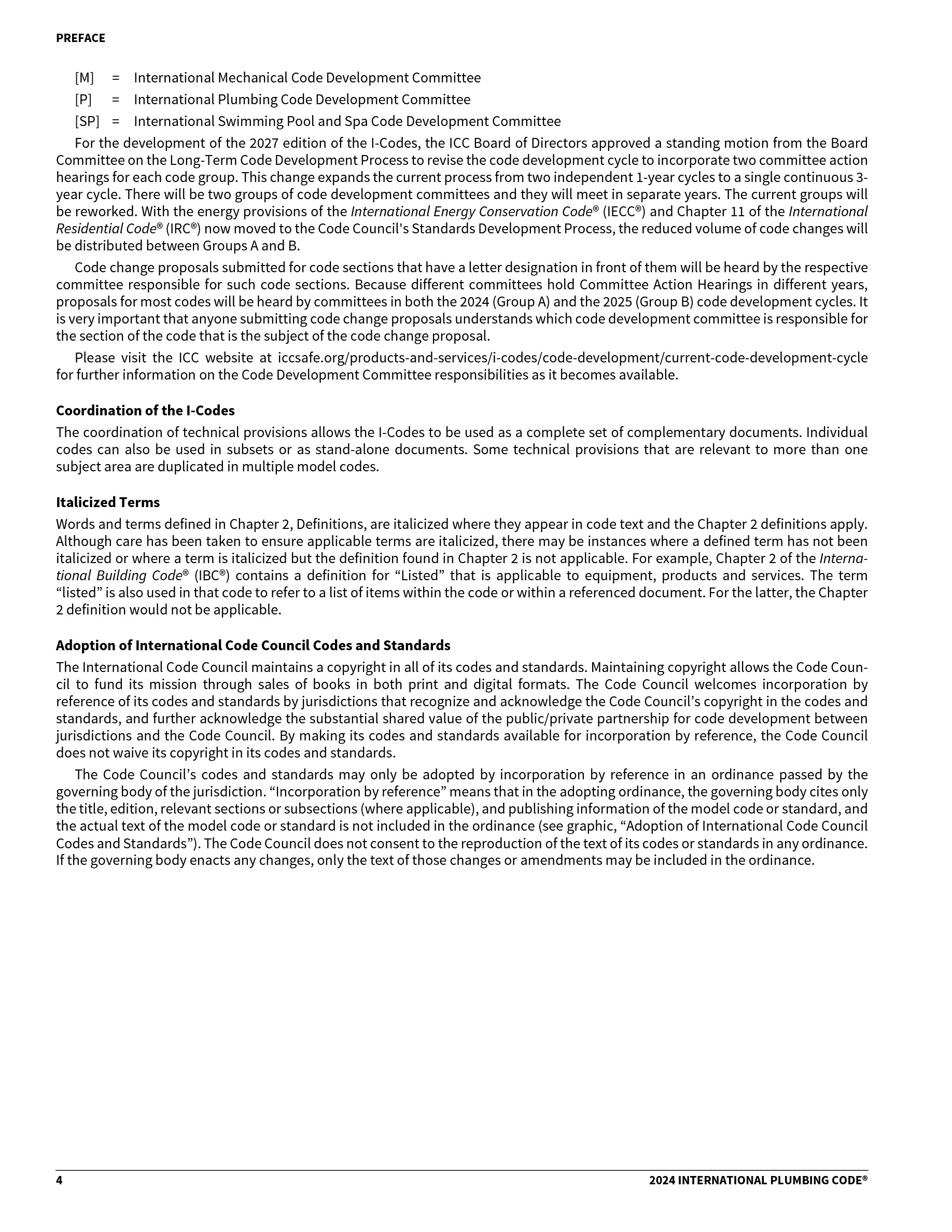Cover preview — 2024 International Plumbing Code — Page 7