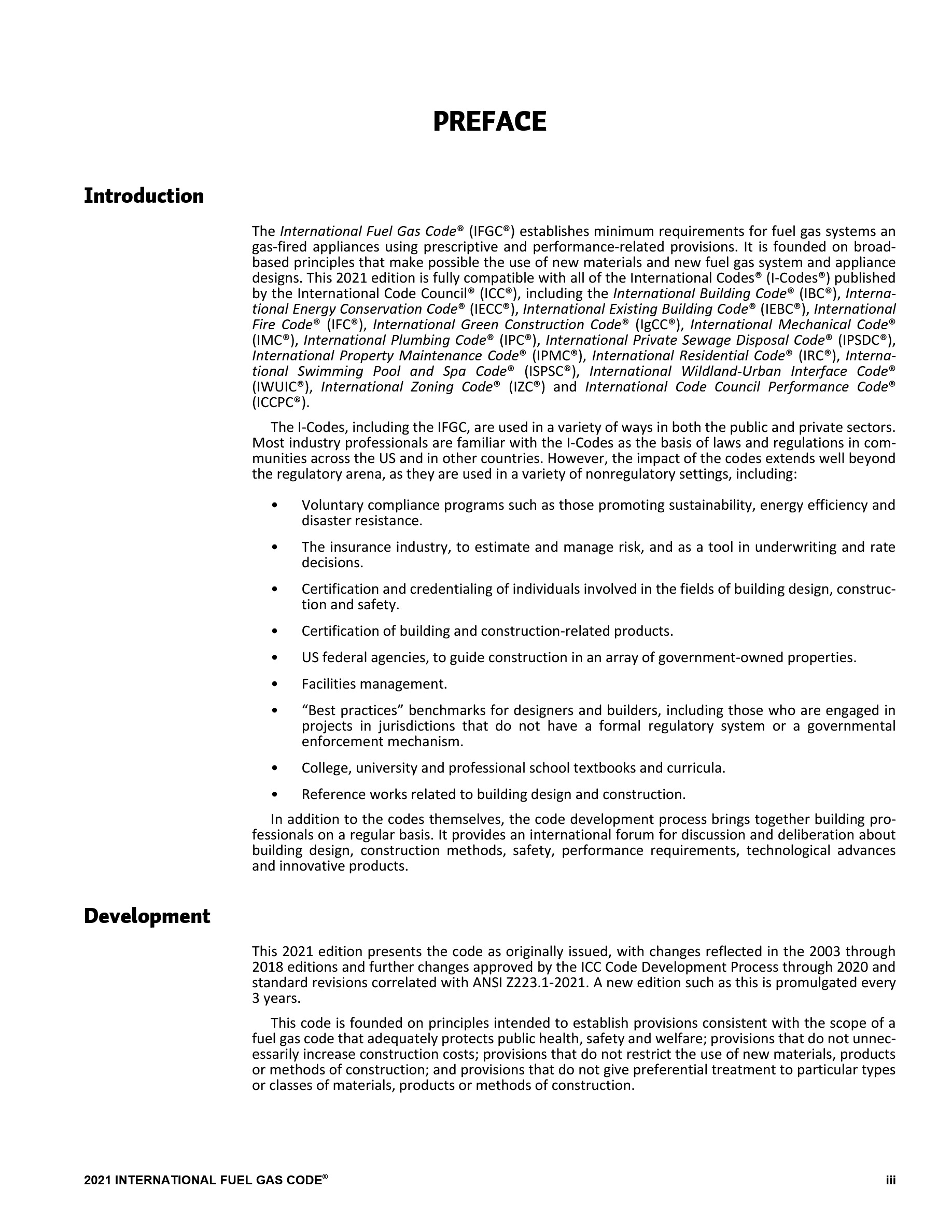 Cover preview — 2021 International Fuel Gas Code — Page 4
