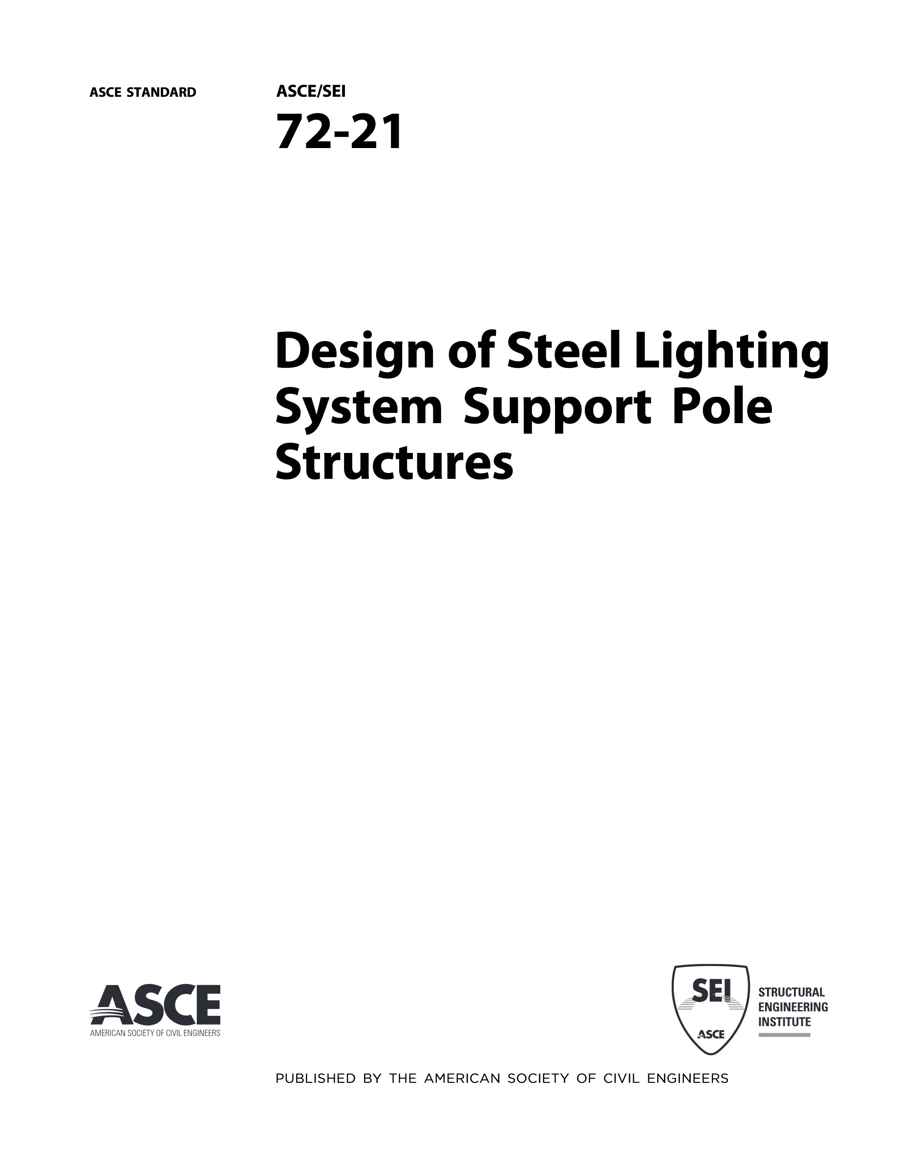 Cover preview — ASCE 72-21 Design of Steel Lighting System Support Pole Structures — Page 2