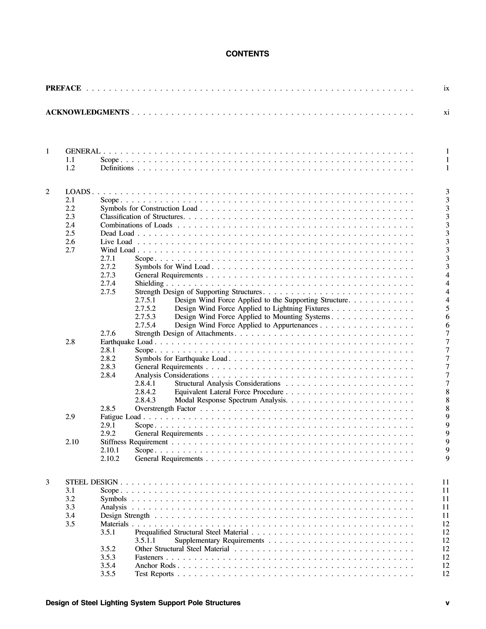 Cover preview — ASCE 72-21 Design of Steel Lighting System Support Pole Structures — Page 6