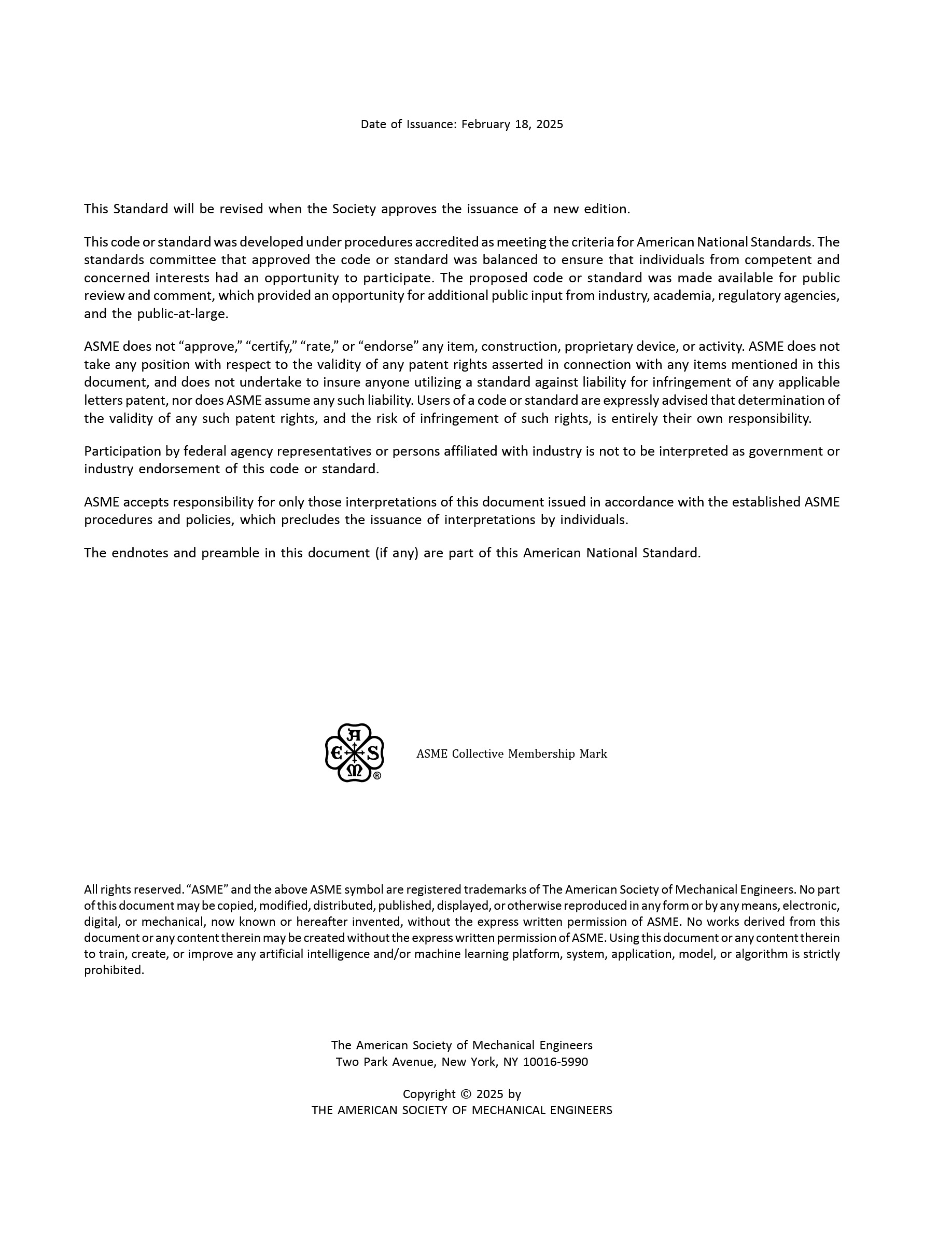 Cover preview — ASME PHM-1-2025 Guideline for Manufacturing Prognostics and Health Management (PHM): Determining PHM Inclusion in Factory Operations — Page 3