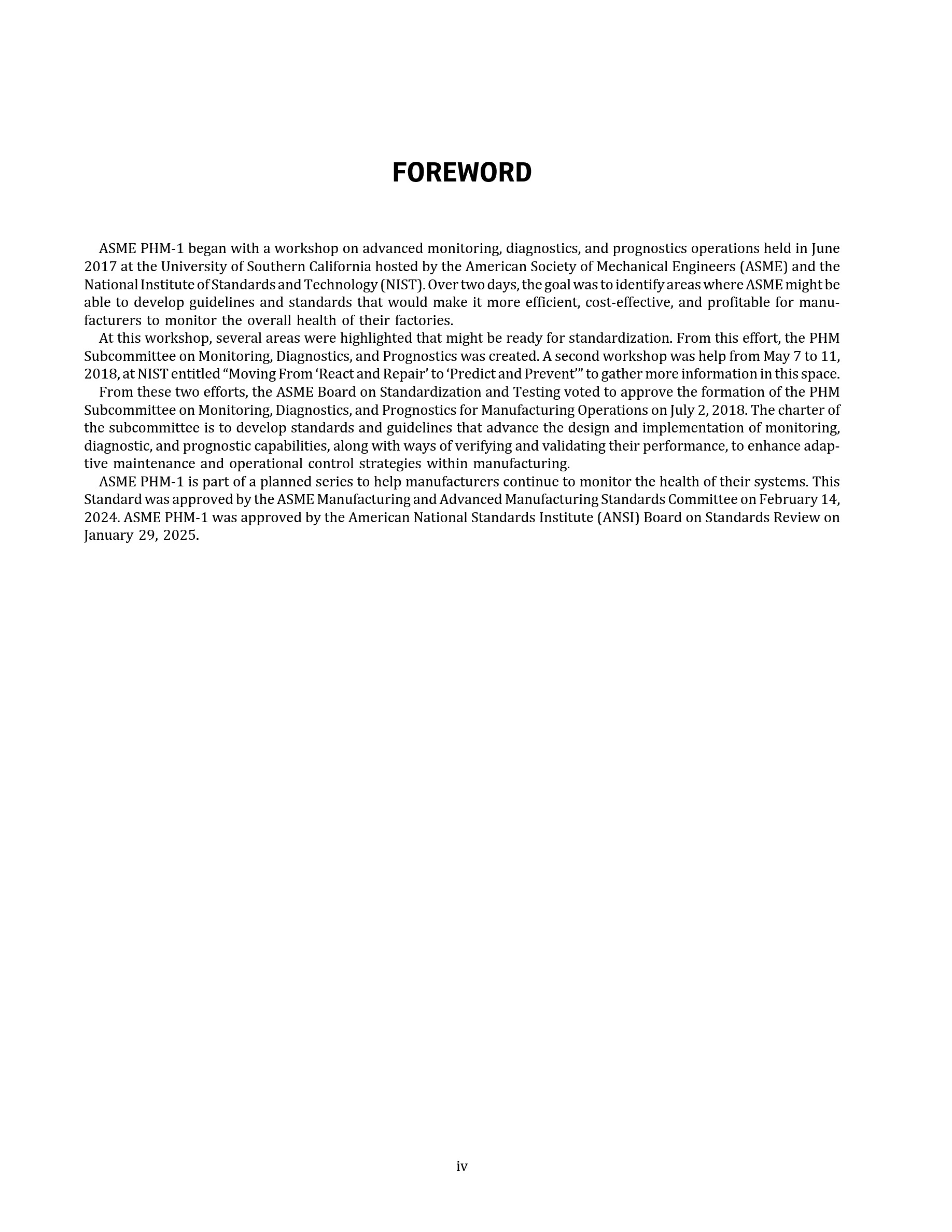 Cover preview — ASME PHM-1-2025 Guideline for Manufacturing Prognostics and Health Management (PHM): Determining PHM Inclusion in Factory Operations — Page 5