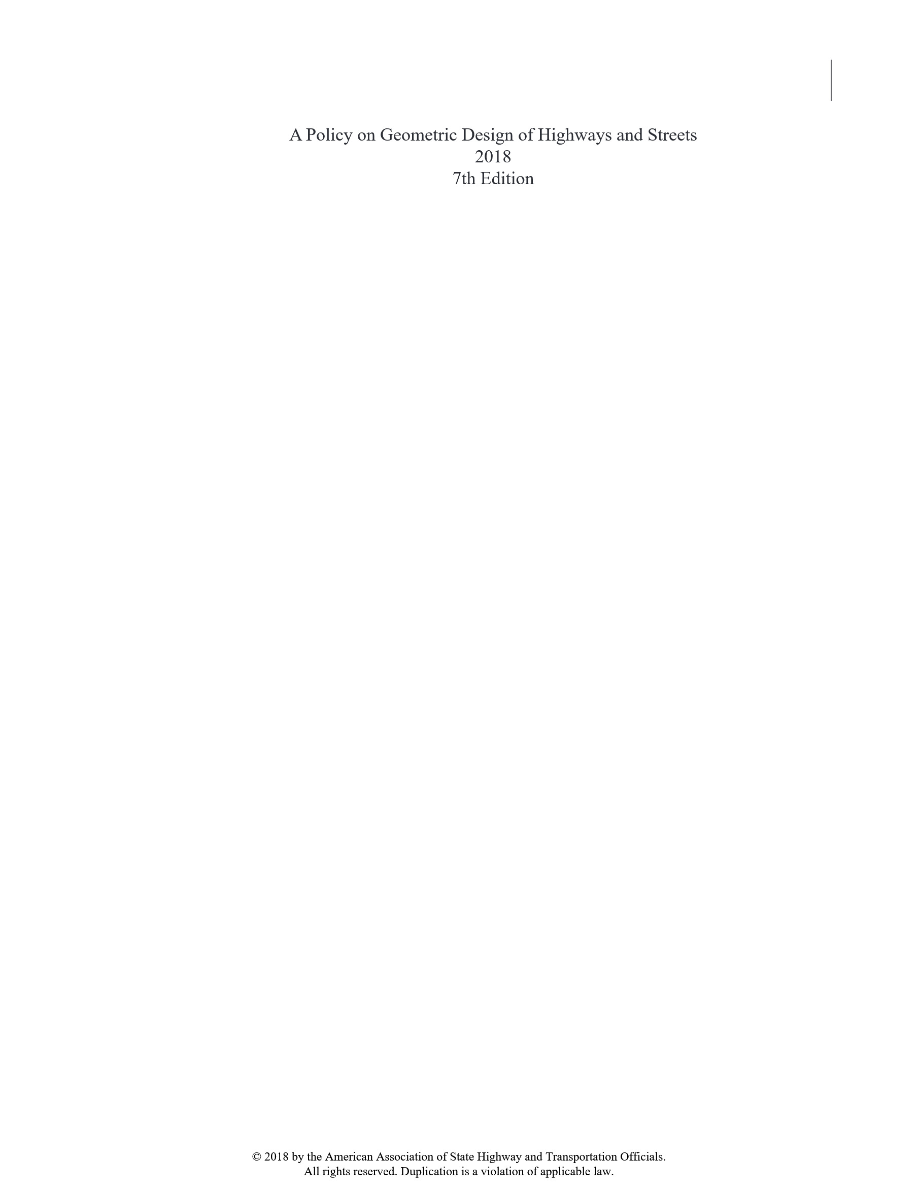 Cover preview — AASHTO Green Book (GDHS-7) A Policy on Geometric Design of Highways and Streets, 7th Edition — Page 2