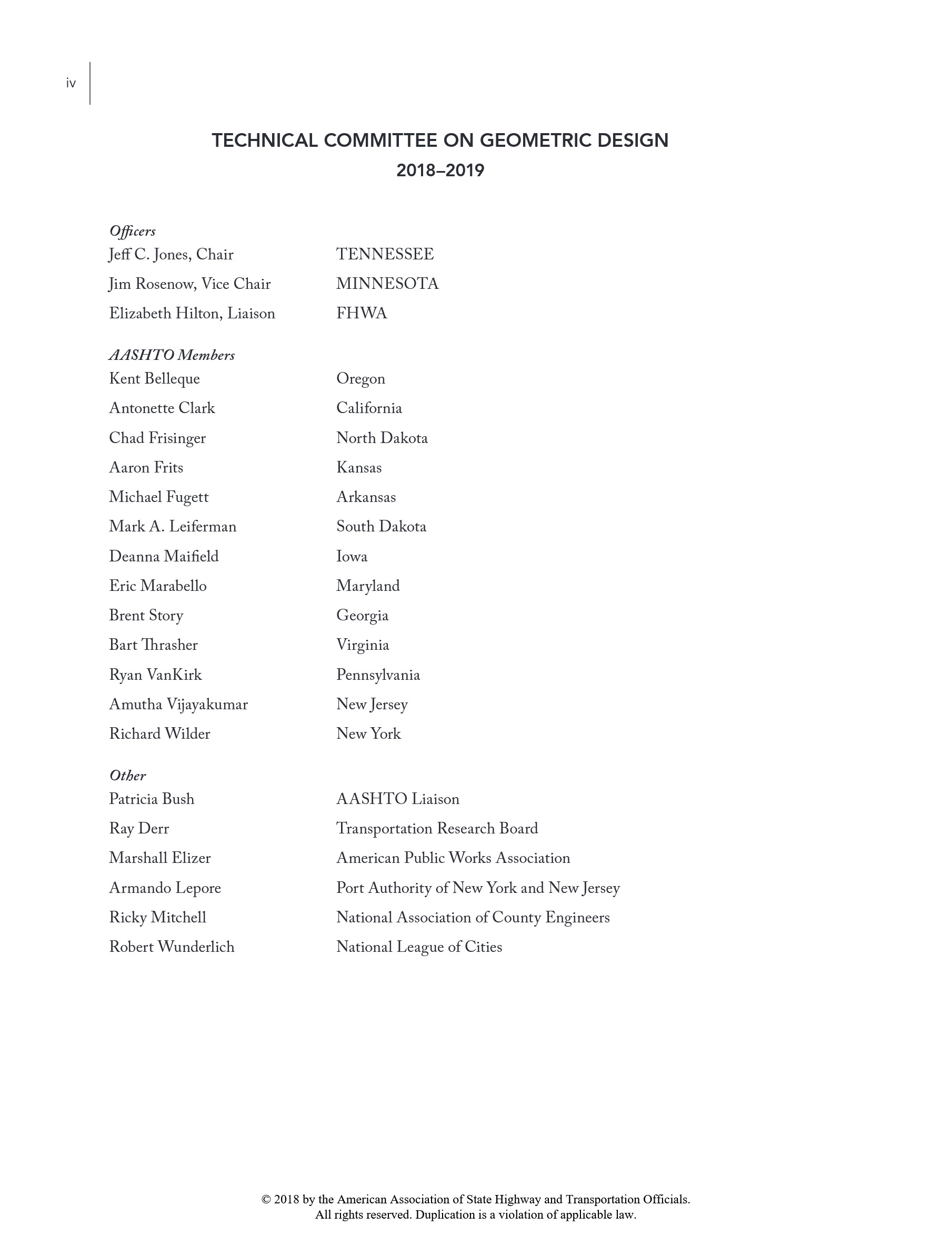 Cover preview — AASHTO Green Book (GDHS-7) A Policy on Geometric Design of Highways and Streets, 7th Edition — Page 5