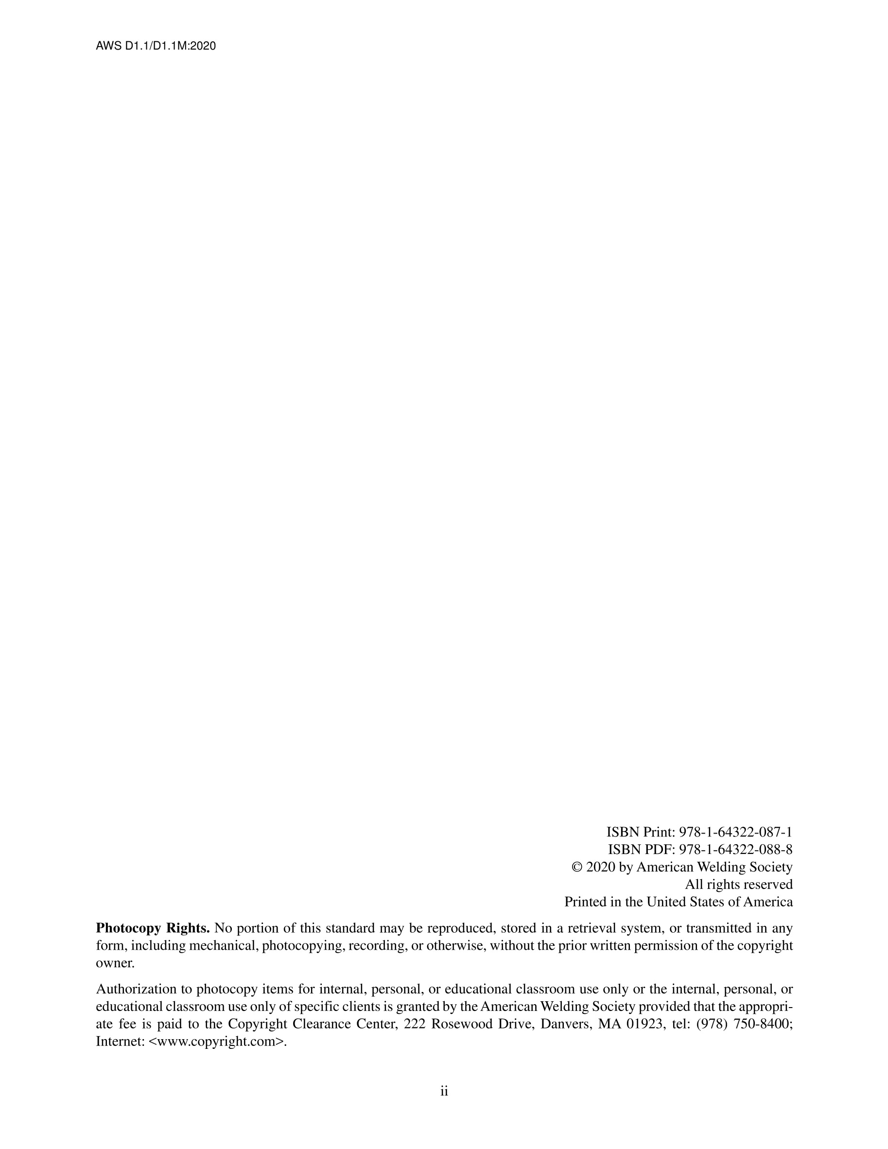 Cover preview — AWS D1.1/D1.1M 2020 Structural Welding Code—Steel — Page 3