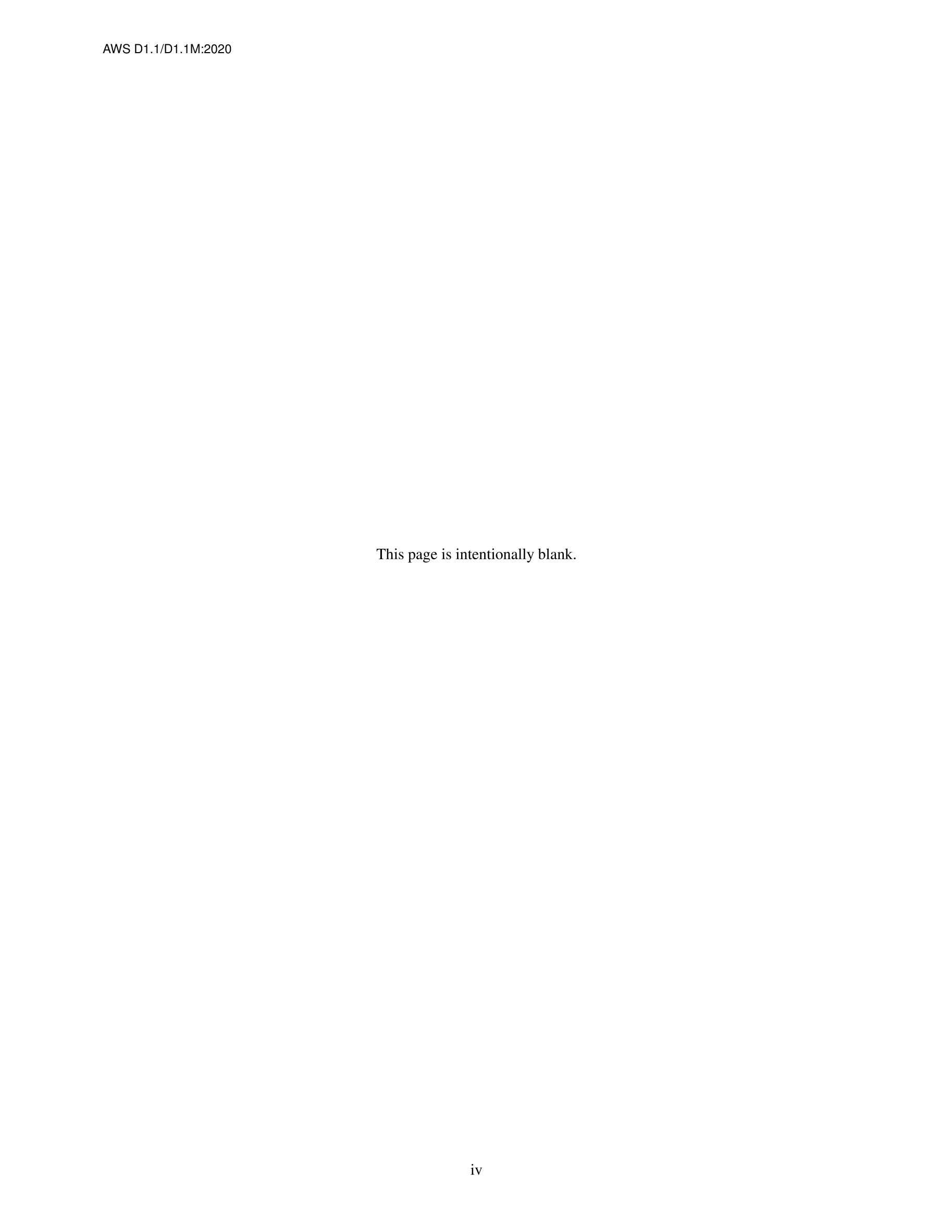 Cover preview — AWS D1.1/D1.1M 2020 Structural Welding Code—Steel — Page 5