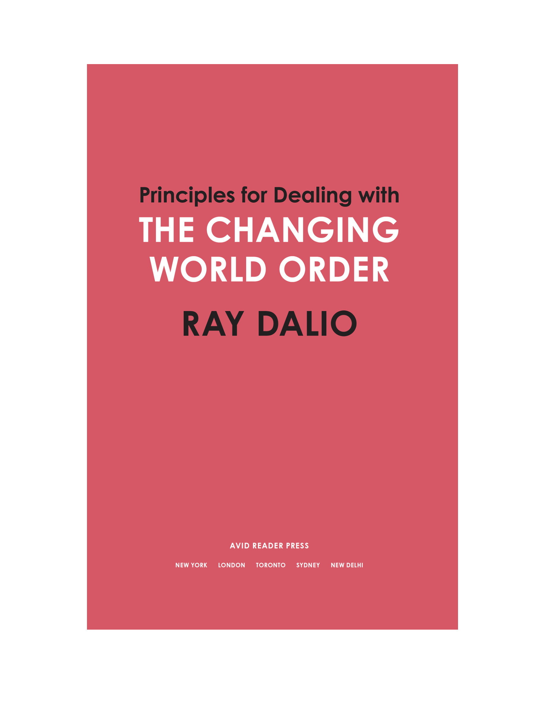 Cover preview — Principles for Dealing with the Changing World Order: Why Nations Succeed and Fail — Page 3