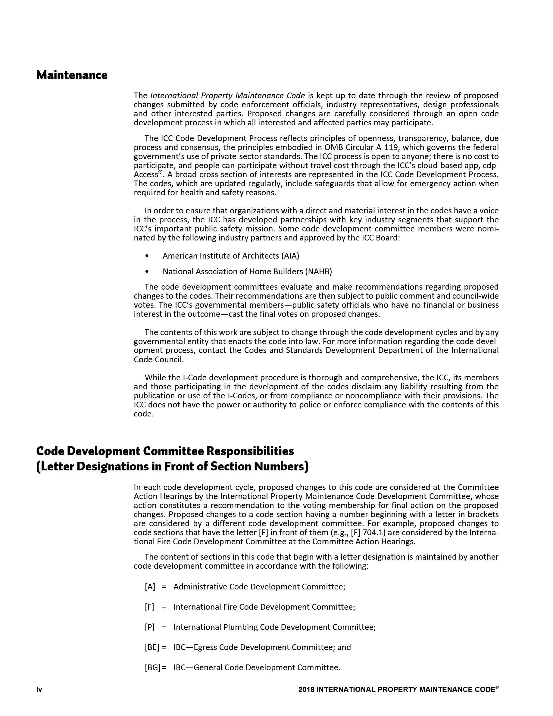 Cover preview — 2018 International Property Maintenance Code — Page 5