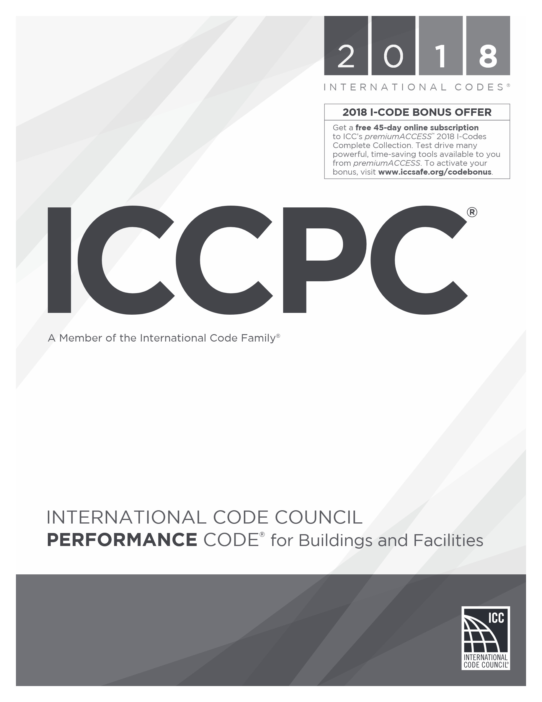 Cover preview — 2018 ICC Performance Code for Buildings and Facilities — Page 2