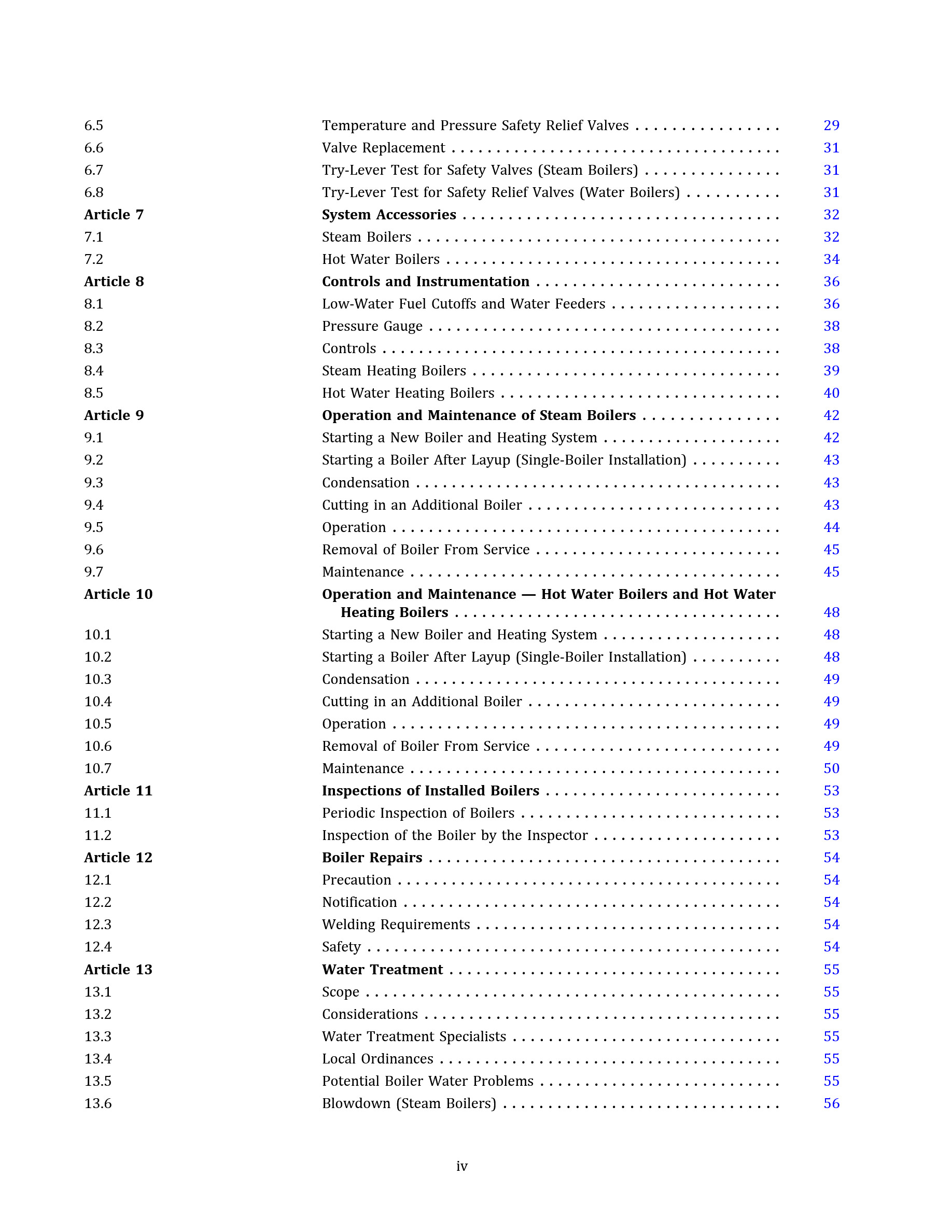 Cover preview — ASME BPVC.VI-2025 Section VI - Recommended Rules for the Care and Operation of Heating Boilers — Page 6