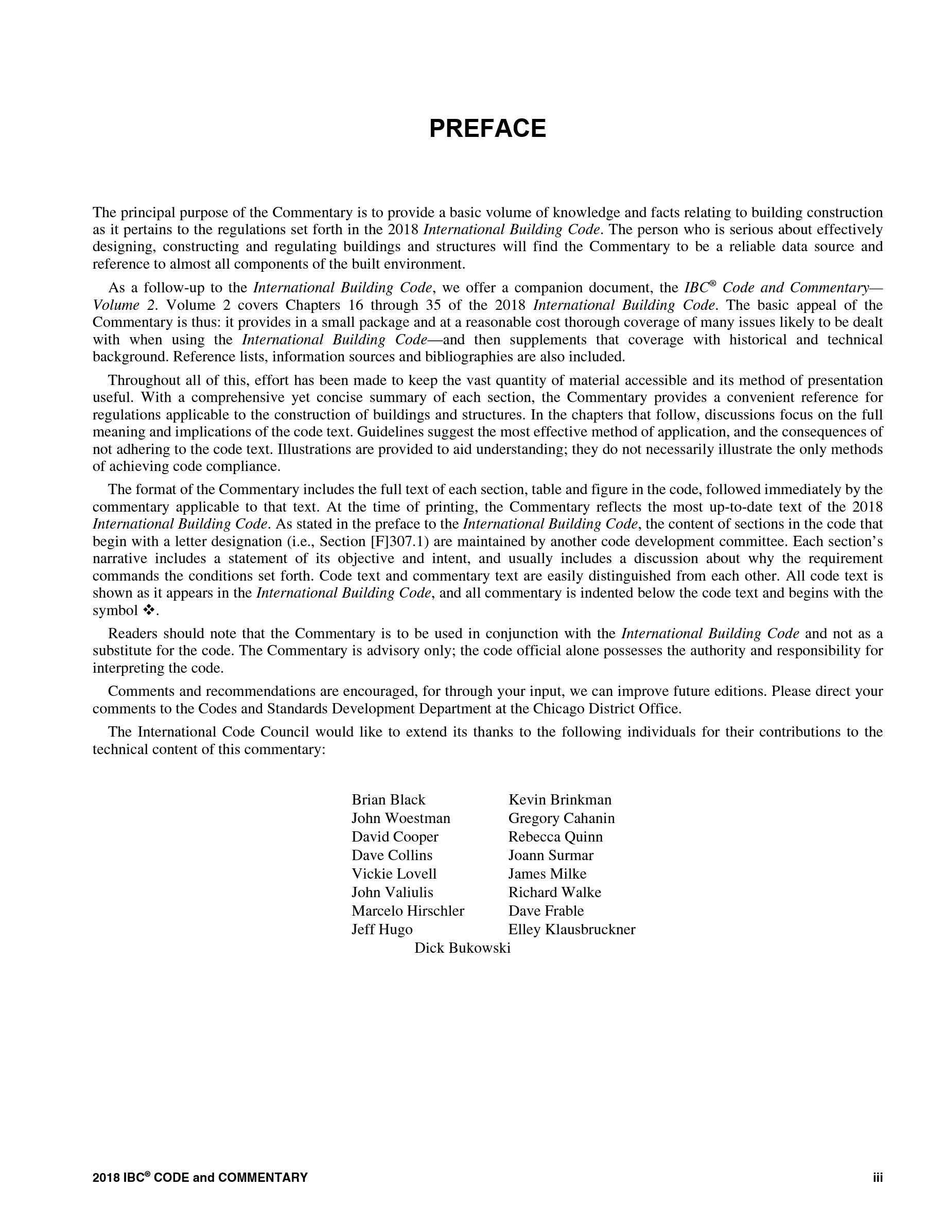 Cover preview — 2018 International Building Code and Commentary Vol, 2 (Chapters 16-35) — Page 4