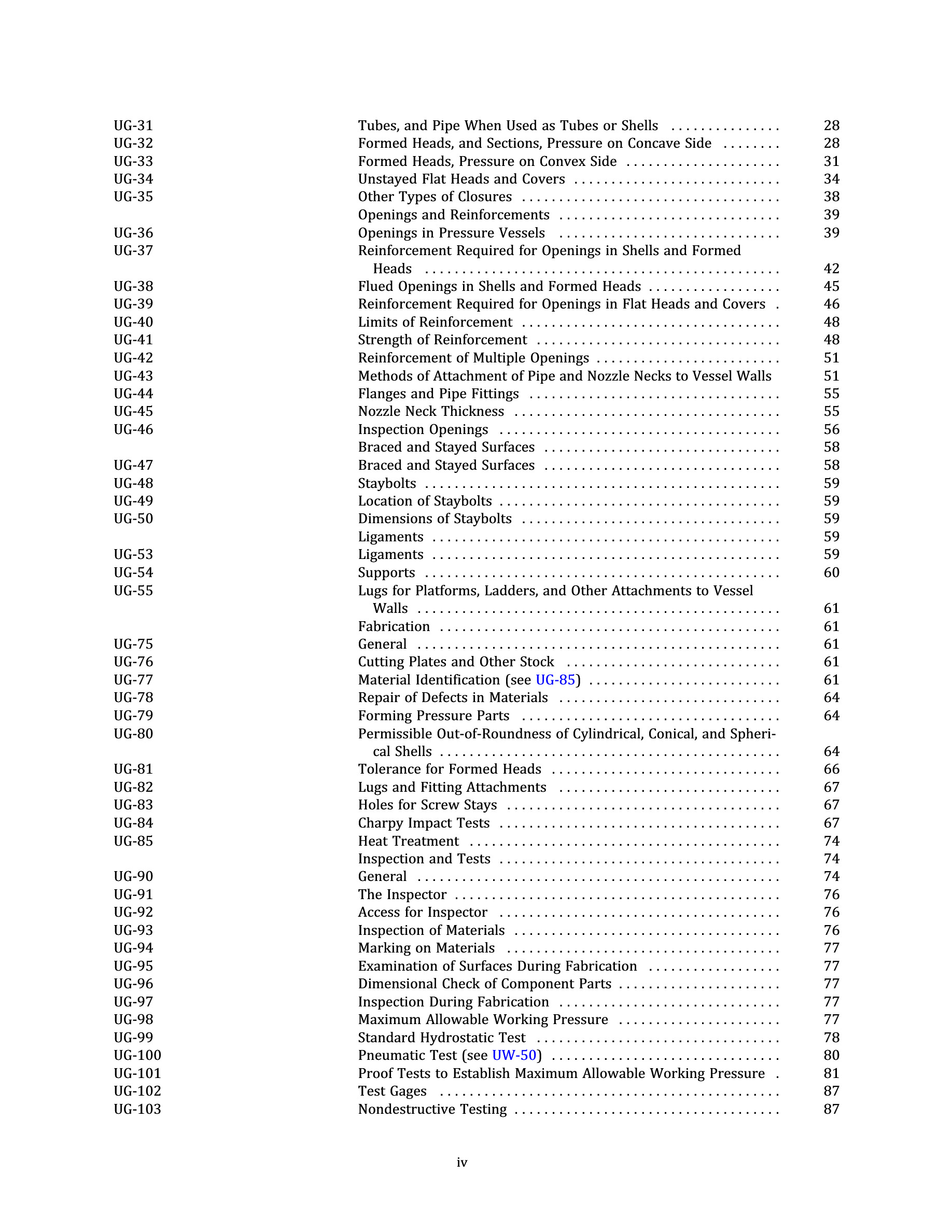 Cover preview — ASME BPVC.VIII.1-2023 Boiler and Pressure Vessel Code, Section VIII: Rules for Construction of Pressure Vessels - Division 1 — Page 6