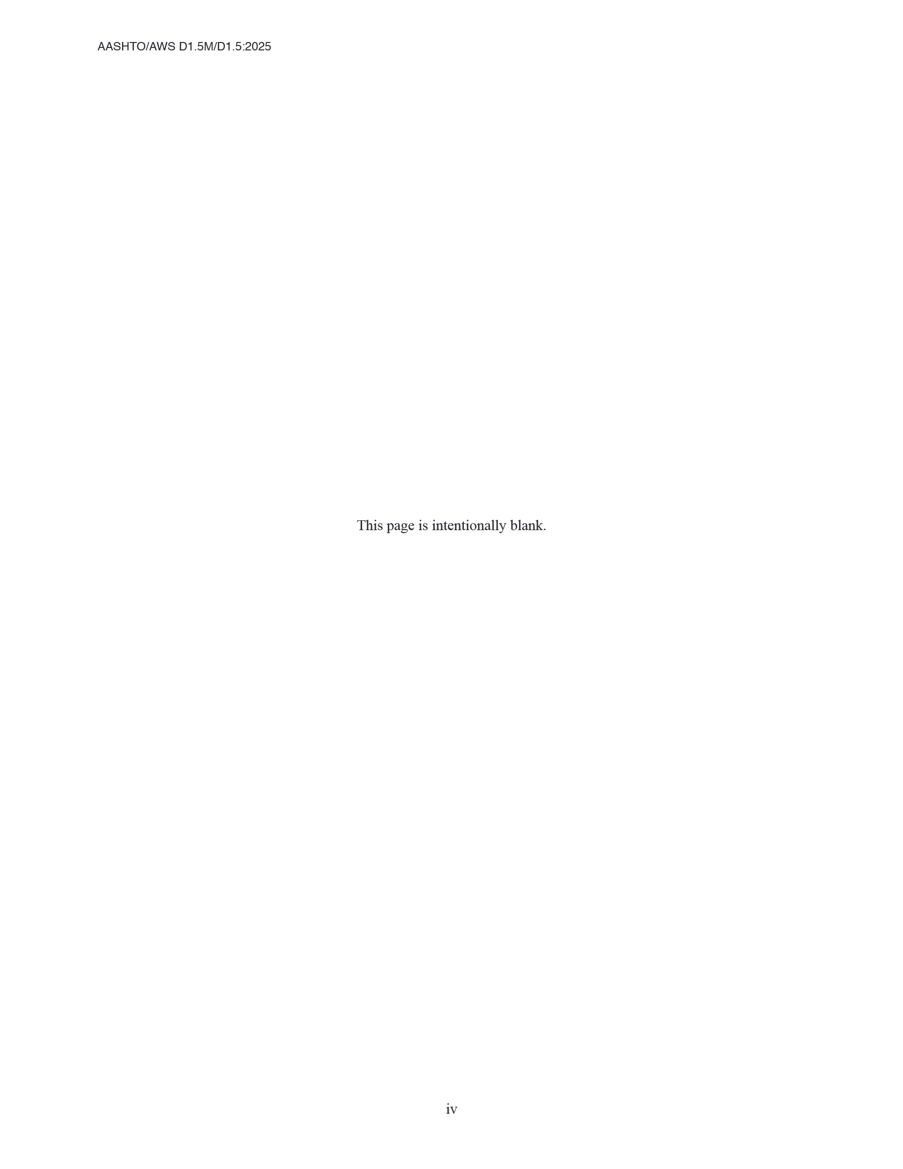 Cover preview — AWS D1.5M/D1.5 Bridge Welding Code - 9th Edition — Page 5
