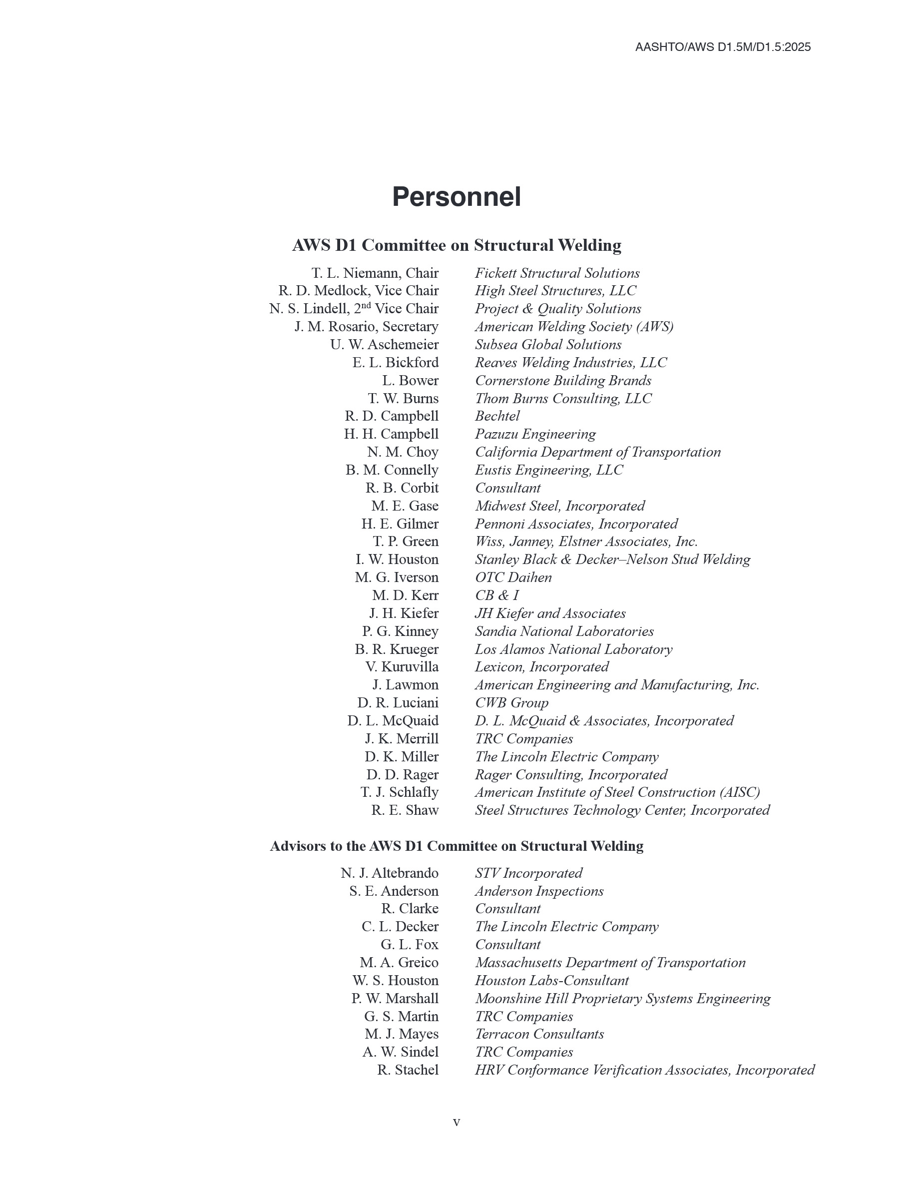 Cover preview — AWS D1.5M/D1.5 Bridge Welding Code - 9th Edition — Page 6