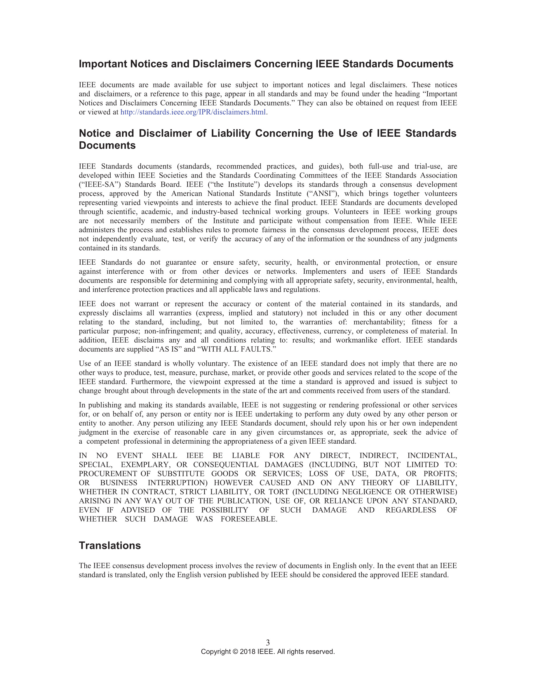 Cover preview — IEEE 1547-2018 - Standard for Interconnection and Interoperability of Distributed Energy Resources with Associated Electric Power Systems Interfaces — Page 4