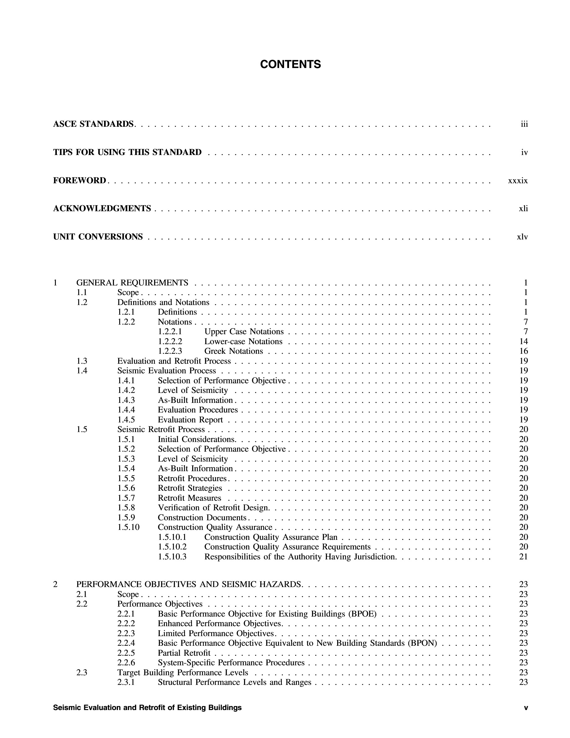 Cover preview — ASCE 41-17 Seismic Evaluation and Retrofit of Existing Buildings — Page 6