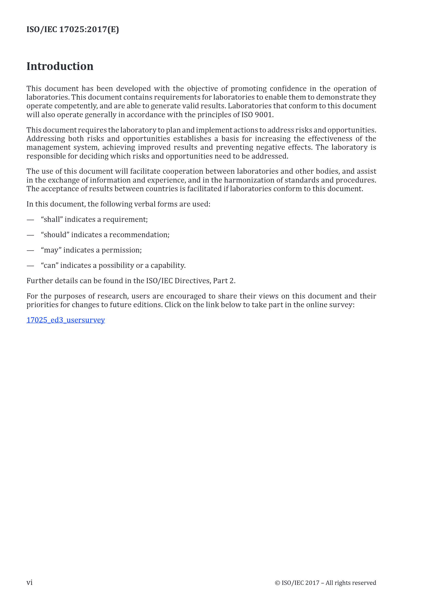 Cover preview — ISO/IEC 17025:2017 General Requirements for the Competence of Testing and Calibration Laboratories — Page 6