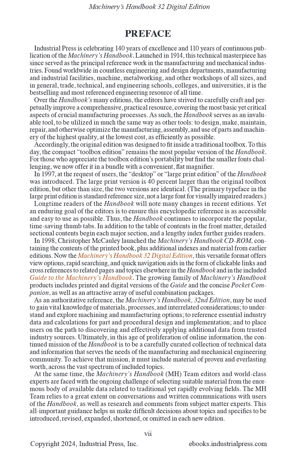 Cover preview — Machinery’s Handbook Toolbox, 32nd Edition  — Page 7