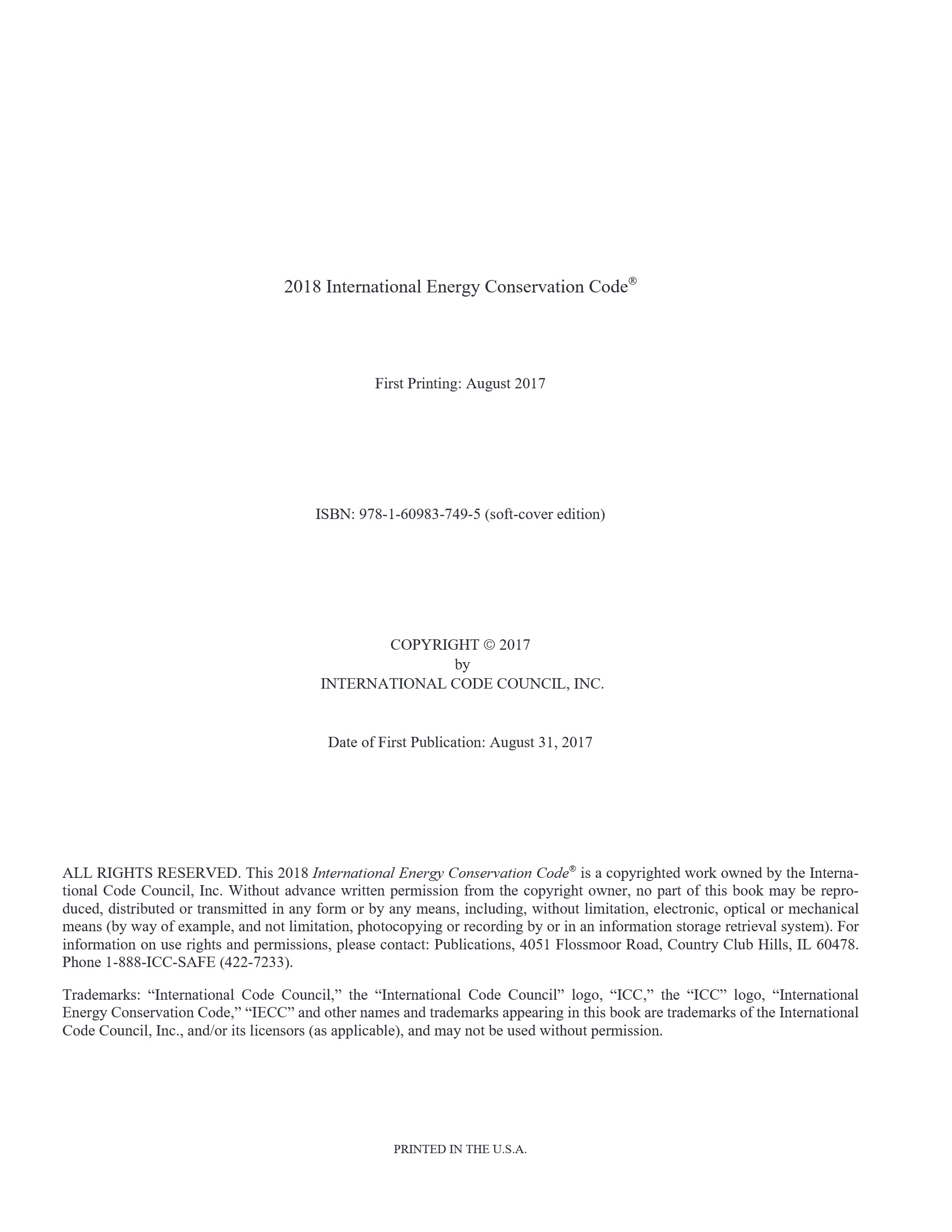 Cover preview — 2018 International Energy Conservation Code — Page 3