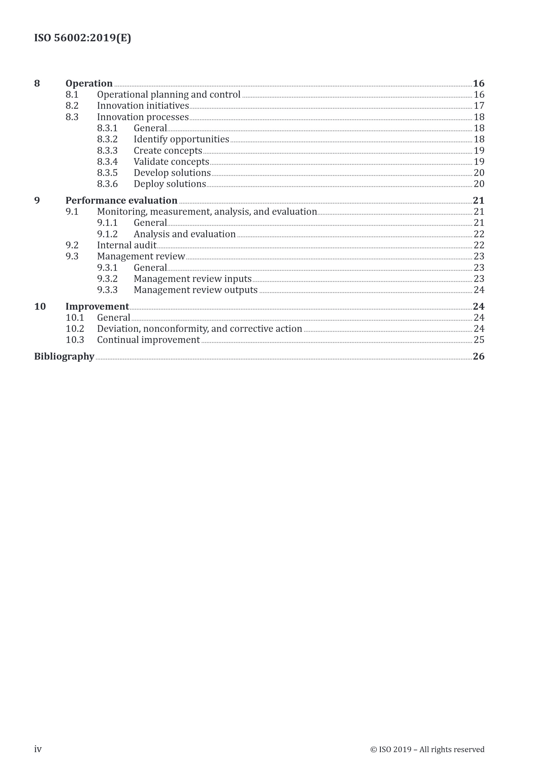 Cover preview — ISO 56002:2019 Innovation management — Innovation management system — Guidance — Page 4