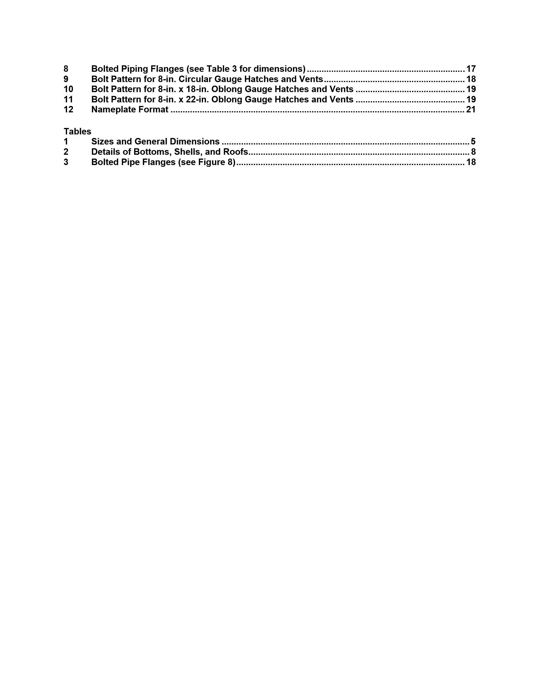 Cover preview — API Spec 12B Specification for Bolted Tanks for Storage of Production Liquids, Seventeenth Edition, Includes Errata 1 (2024) — Page 6
