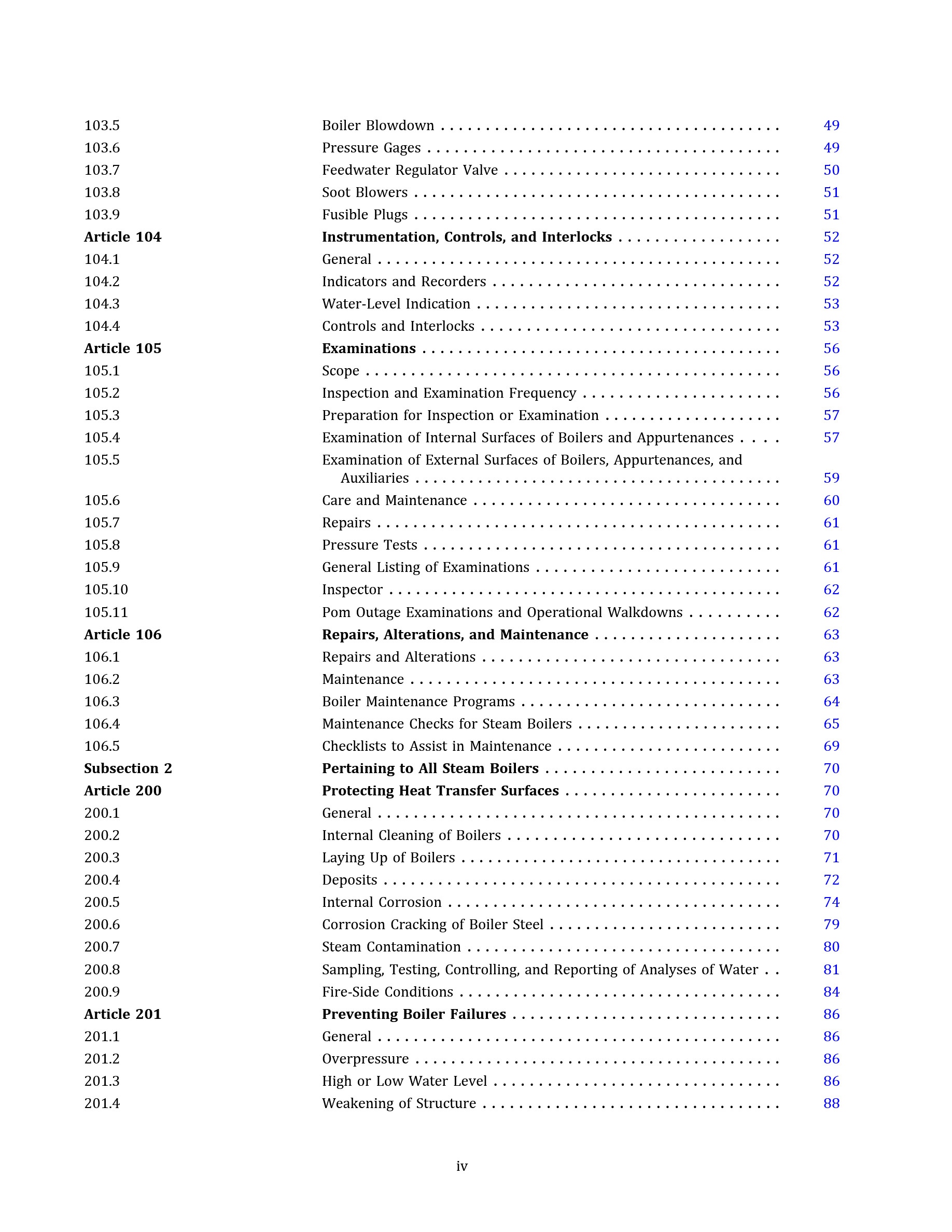 Cover preview — ASME BPVC.VII-2025 Section VII, Recommended Guidelines for the Care of Power Boilers — Page 6