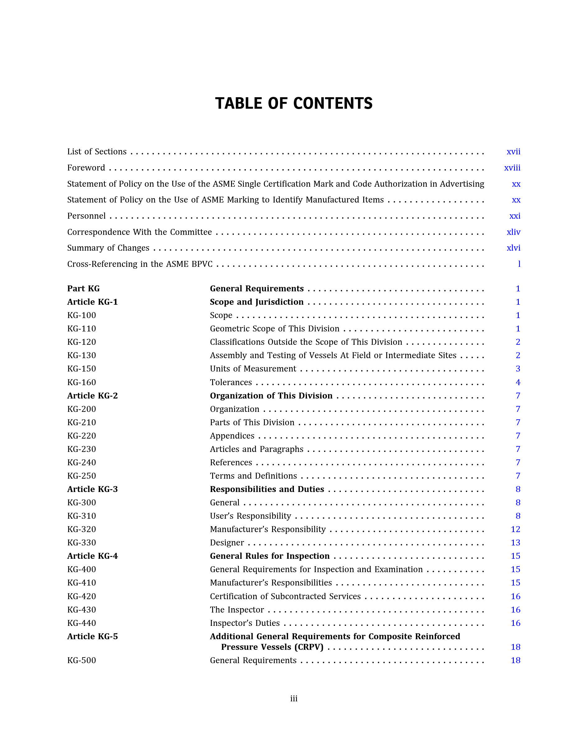 Cover preview — ASME BPVC.VIII.3-2025 Section VIII, Rules for Construction of Pressure Vessels, Division 3, Alternative Rules for Construction of High Pressure Vessels — Page 5