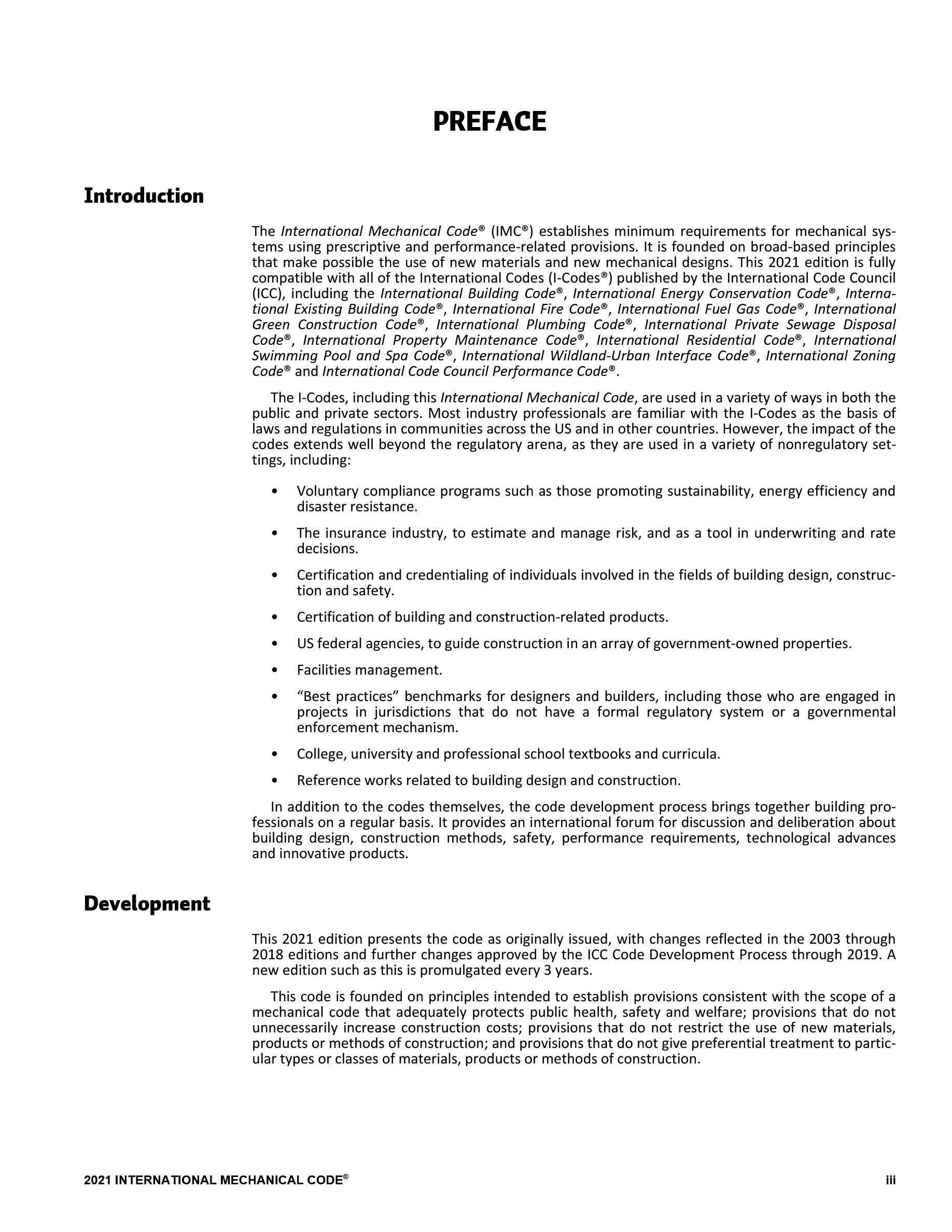 Cover preview — 2021 International Mechanical Code — Page 4