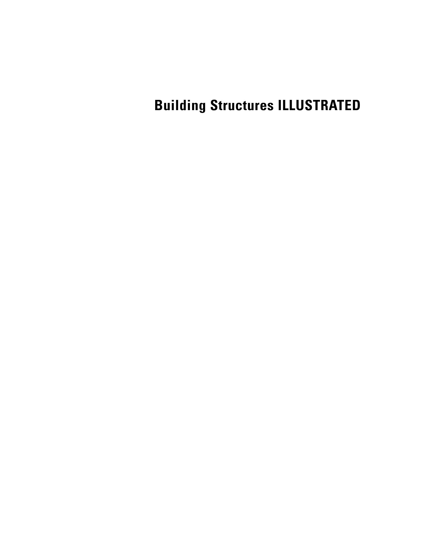 Cover preview — Building Structures Illustrated: Patterns, Systems, and Design 2nd Edition  — Page 3