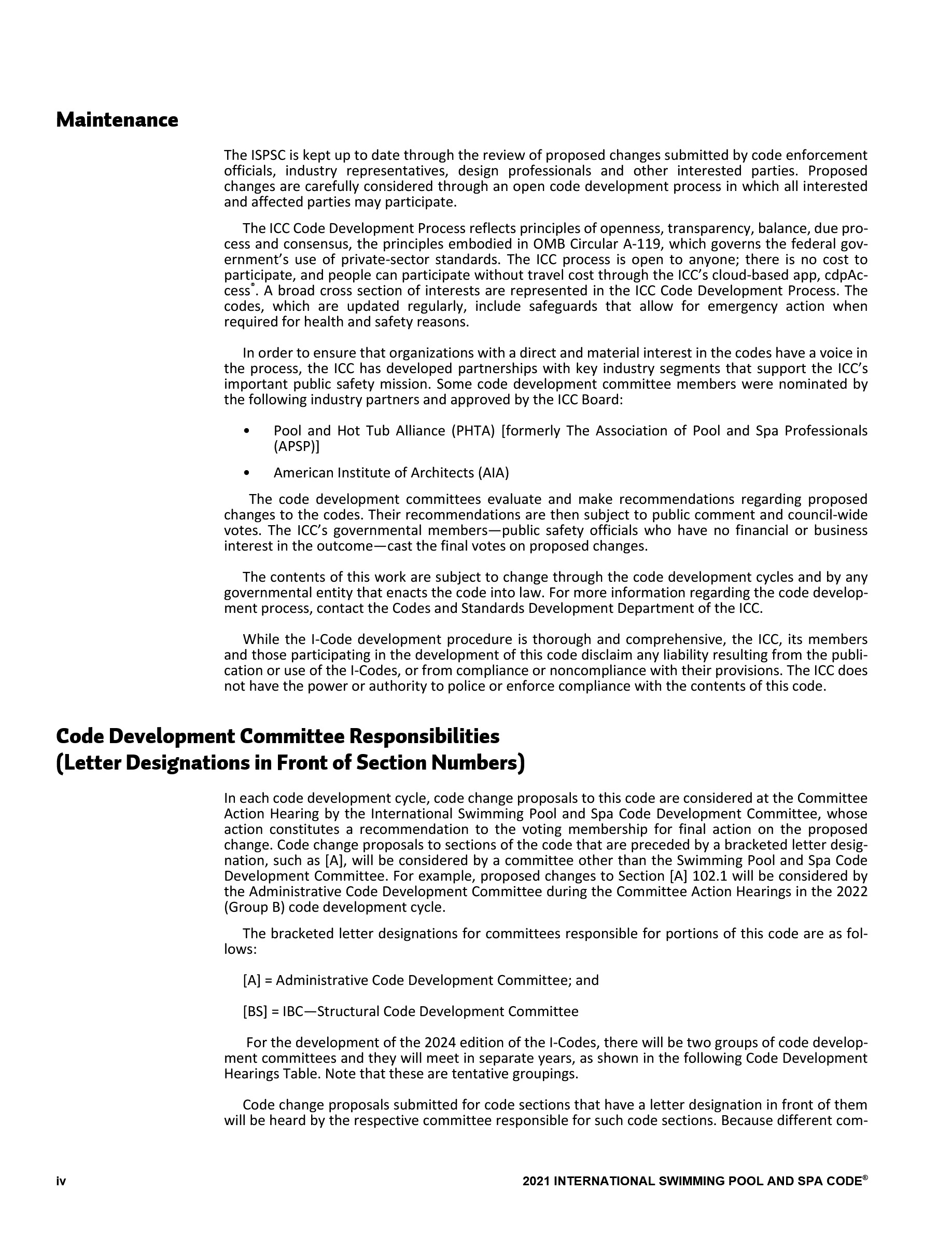 Cover preview — 2021 International Swimming Pool and Spa Code — Page 5