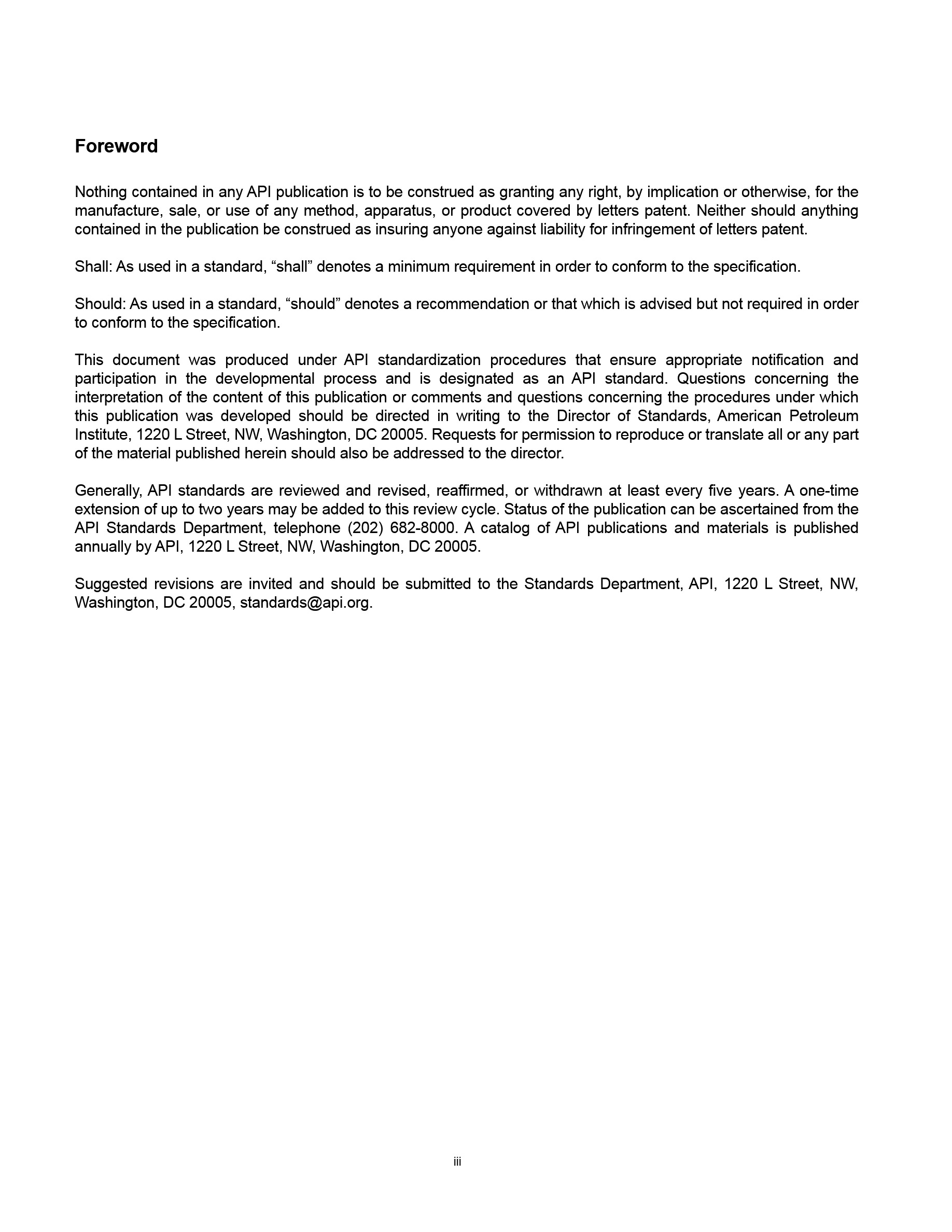 Cover preview — API RP 551 (R2024) Process Measurement, Second Edition — Page 3