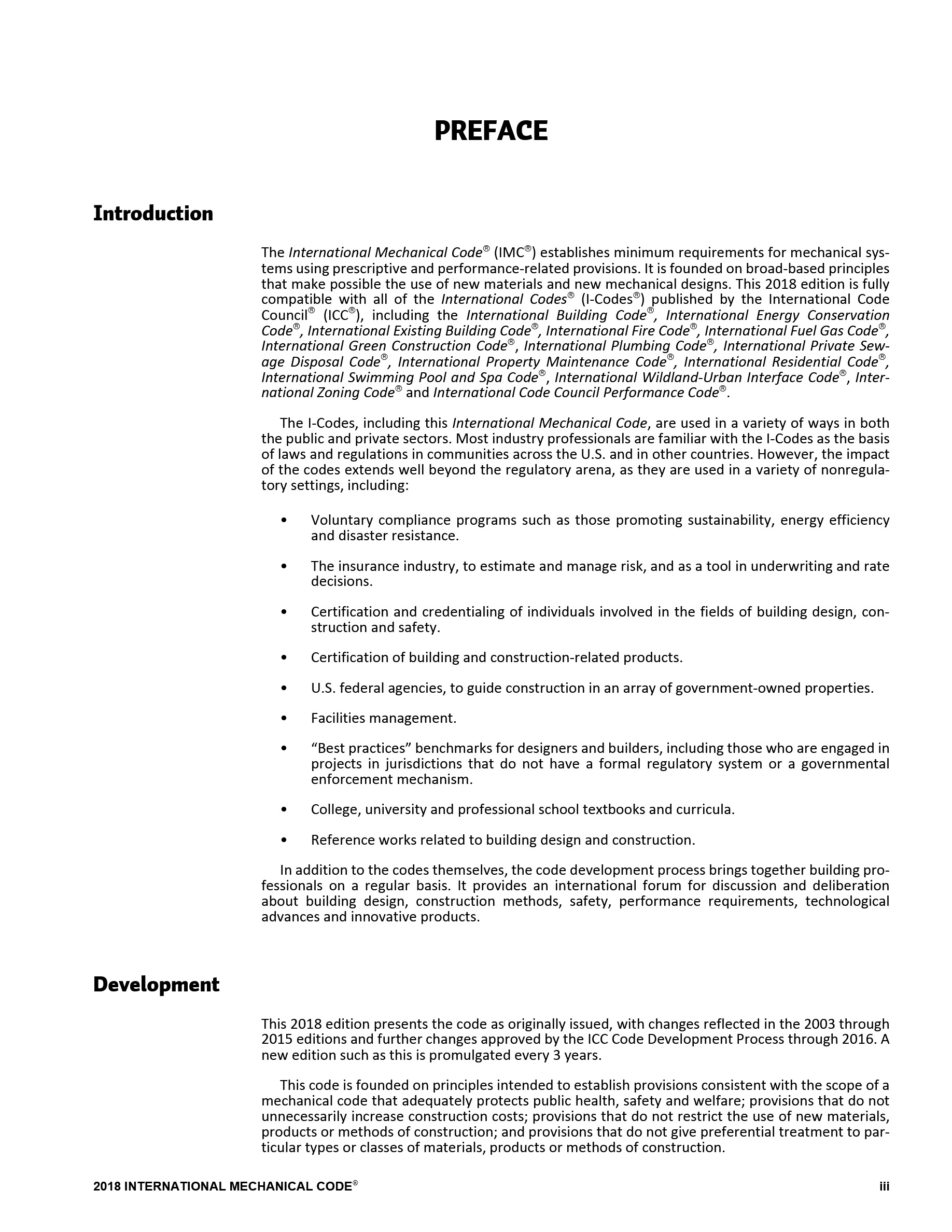 Cover preview — 2018 International Mechanical Code — Page 4