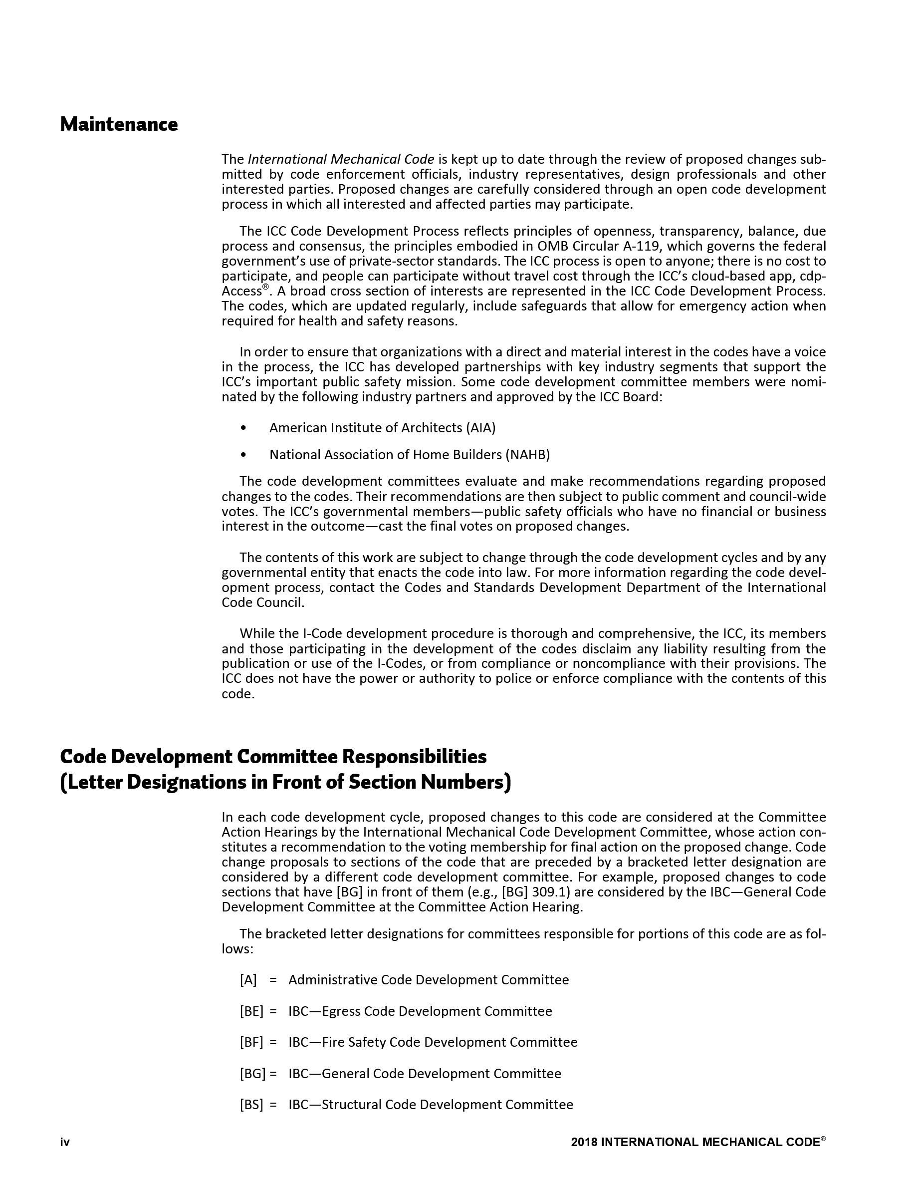 Cover preview — 2018 International Mechanical Code — Page 5