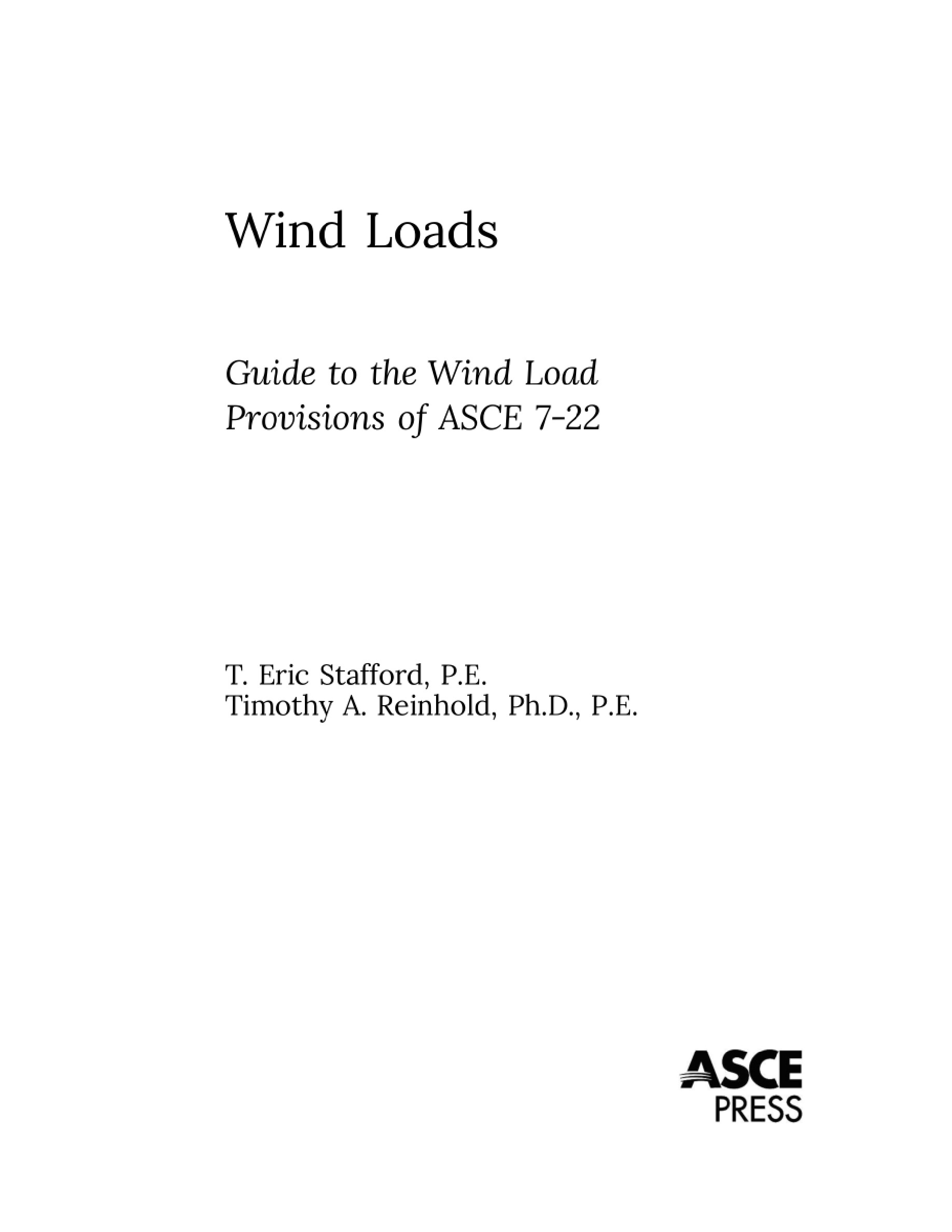 Cover preview — Wind Loads Guide to the Wind Load Provisions of ASCE 7-22 — Page 4