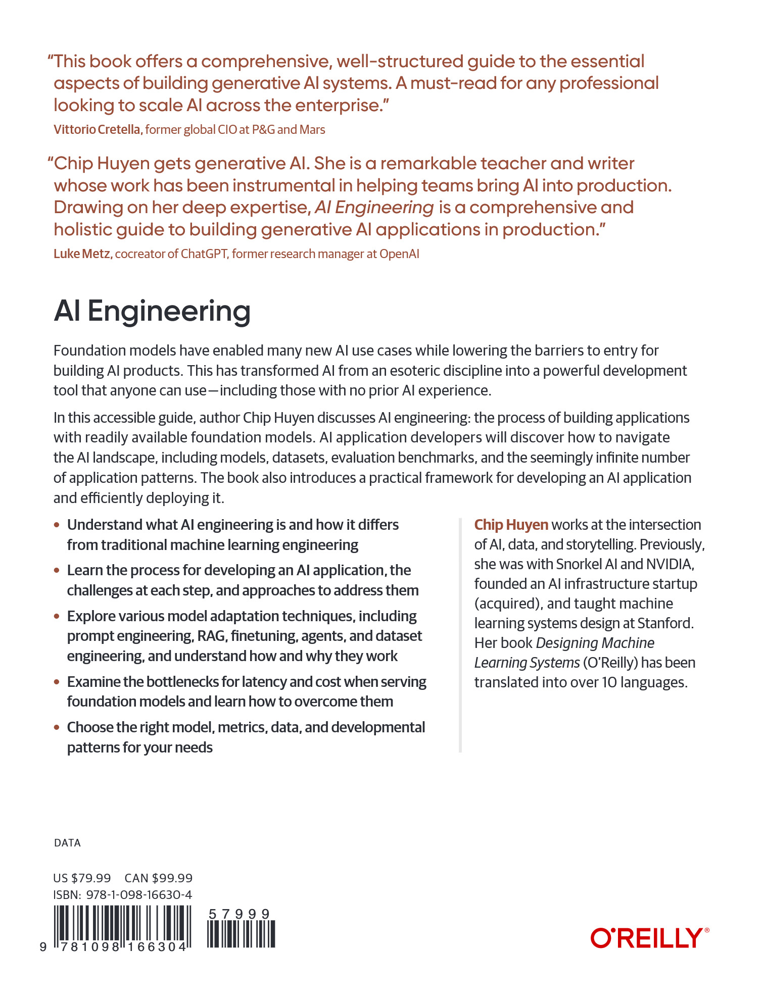Cover preview — AI Engineering: Building Applications with Foundation Models 1st Edition  — Page 2