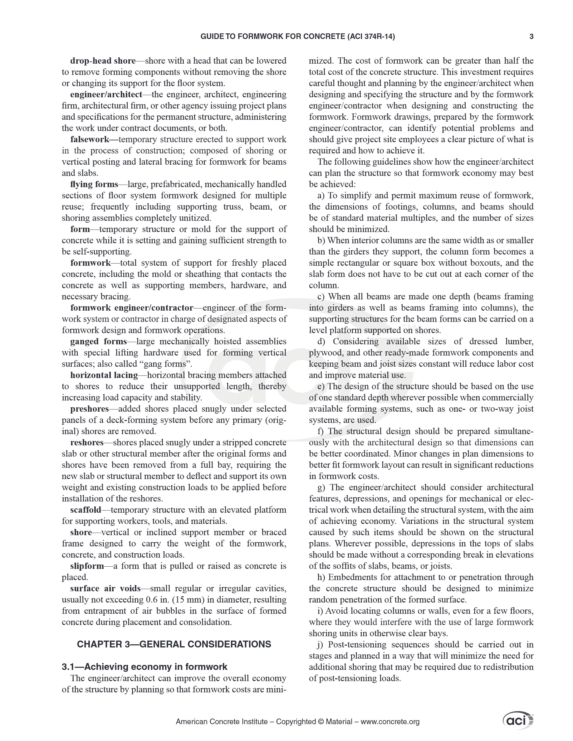 Cover preview — ACI 347R-14 Guide to Formwork for Concrete (21) — Page 5