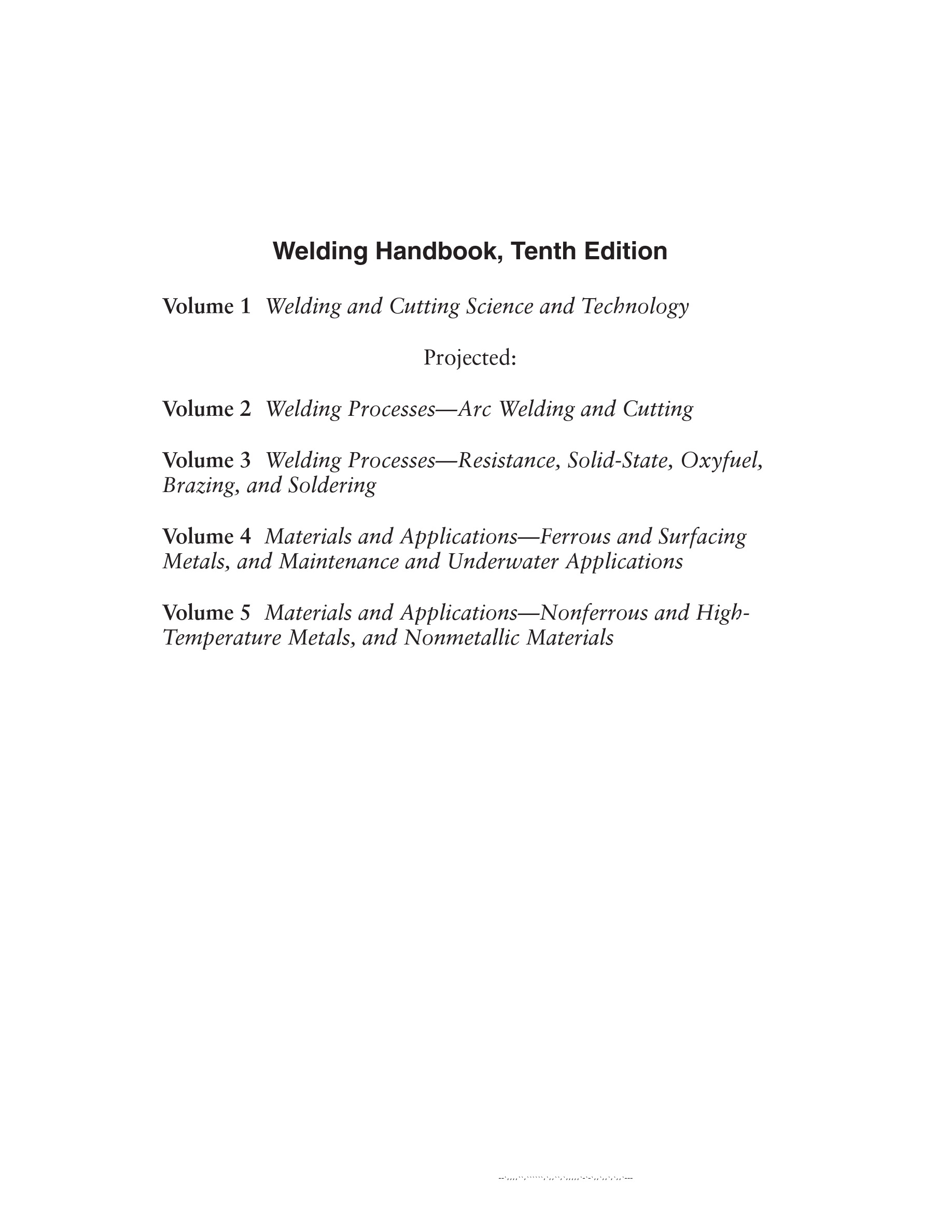 Cover preview — AWS WHB-1.10 Welding and Cutting Science and Technology, Volume 1 — Tenth Edition — Page 3
