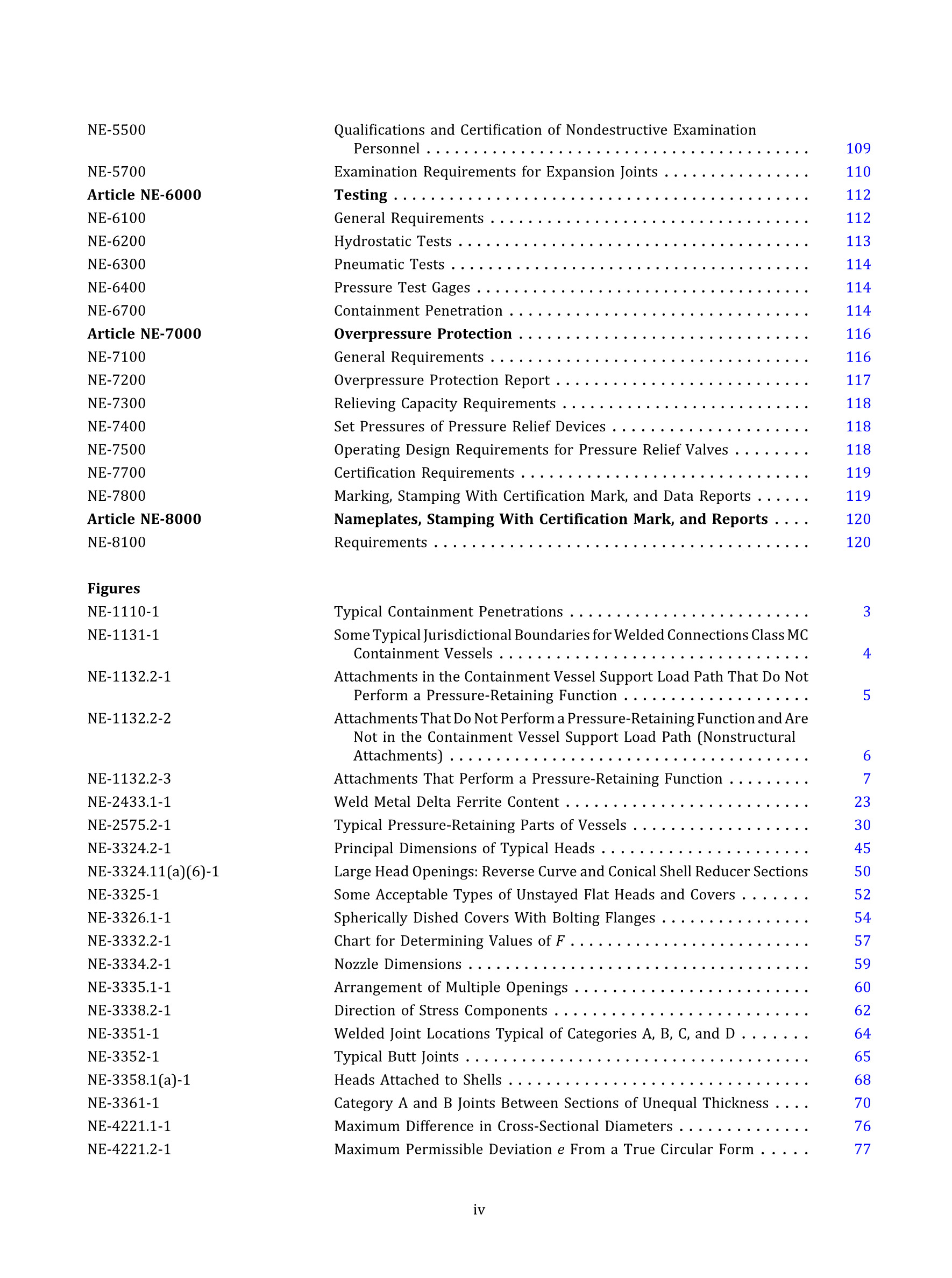 Cover preview — ASME BPVC.III.1.NE-2025 Section III, Rules for Construction of Nuclear Facility Components, Division 1, Subsection NE, Class MC Components — Page 6