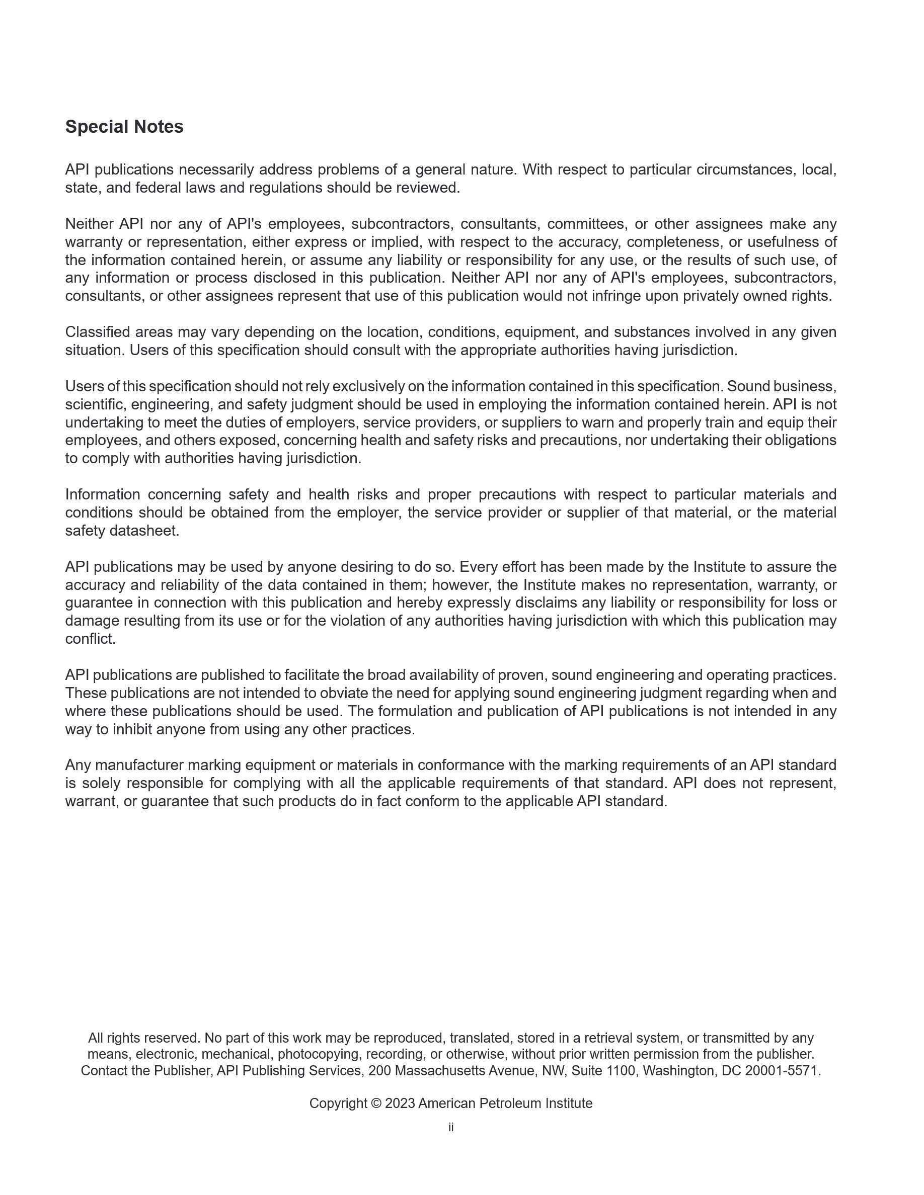 Cover preview — API Spec Q1 Quality Management System Requirements for Organizations Providing Products for the Petroleum and Natural Gas Industry, Tenth Edition — Page 2