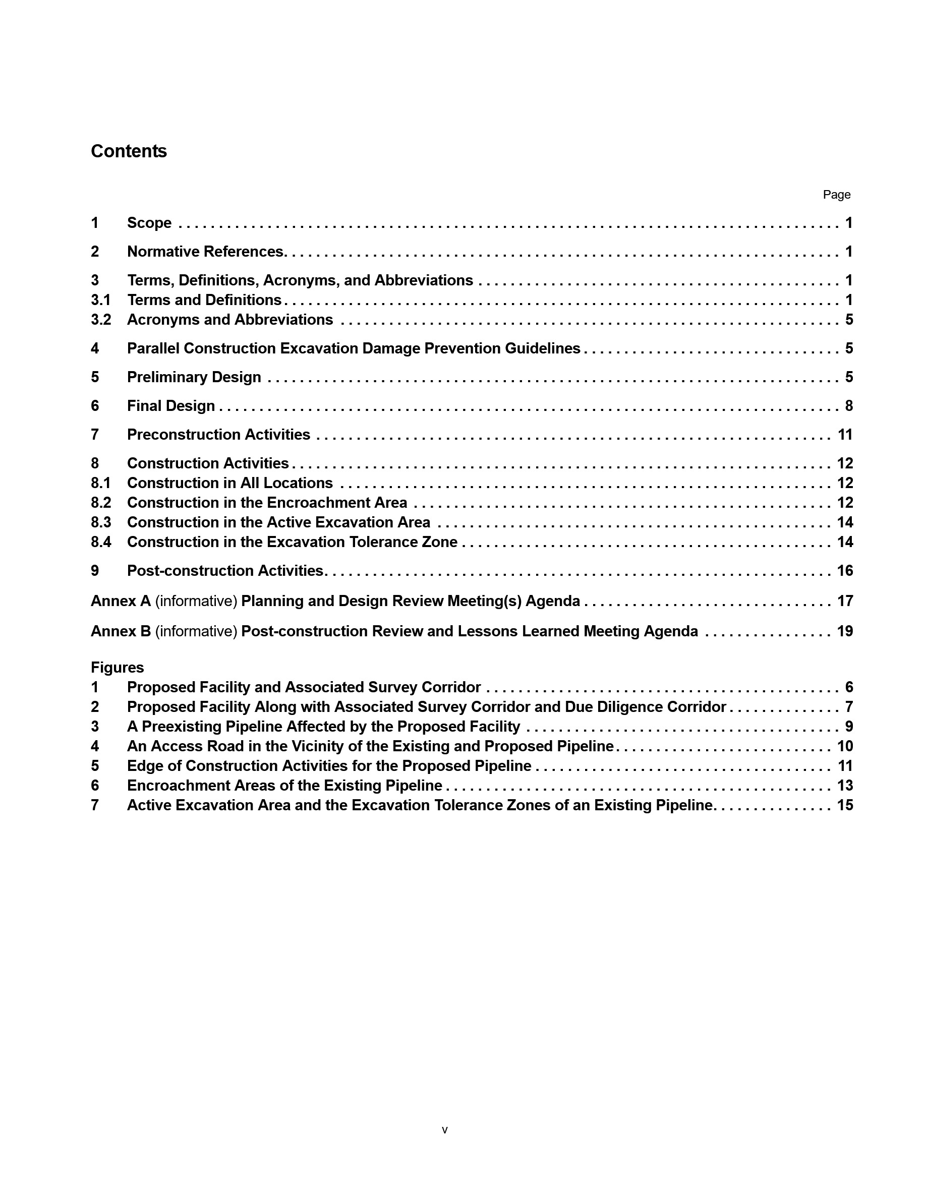 Cover preview — API RP 1172 (R2026) Recommended Practice for Construction Parallel to Existing Underground Transmission Pipelines, First Edition — Page 5