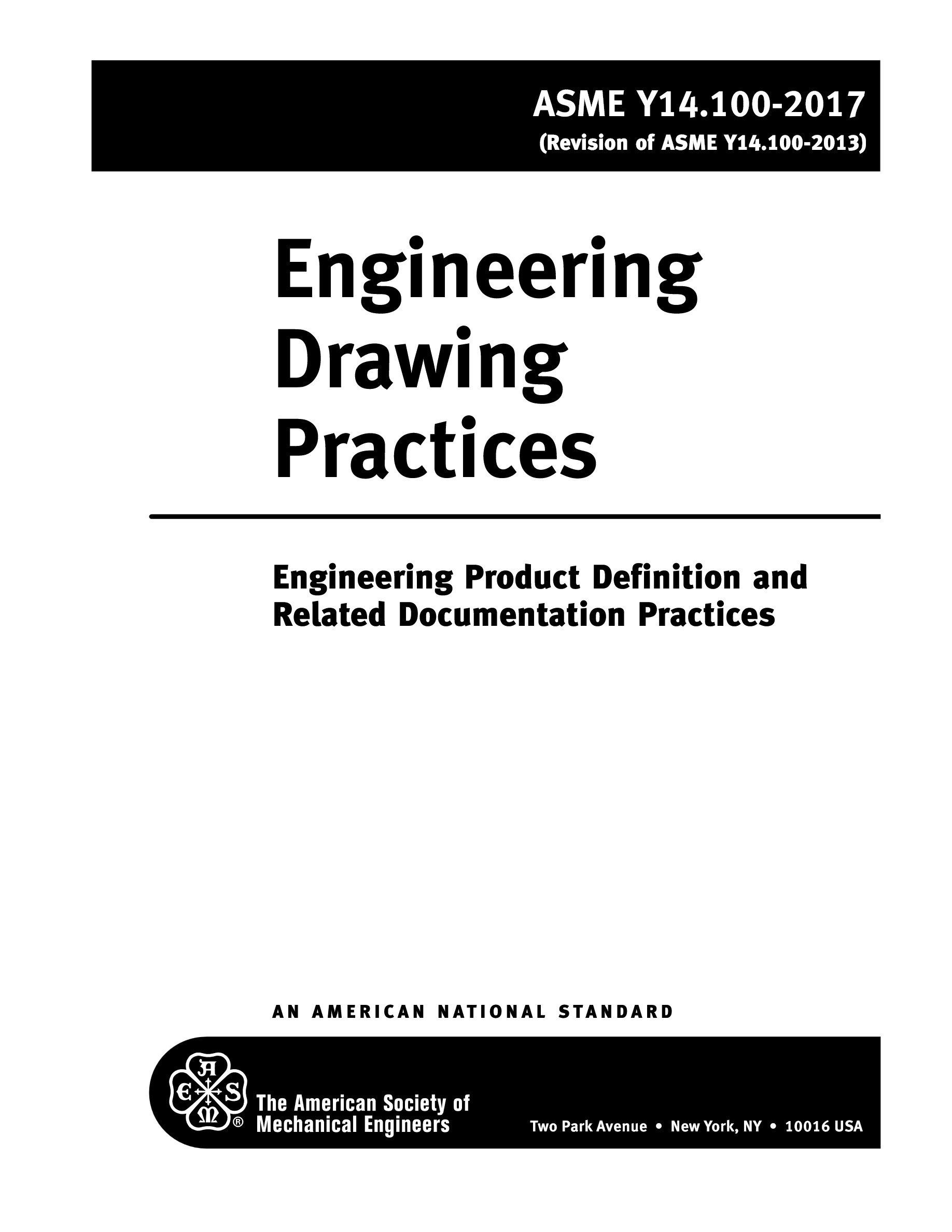 Cover preview — ASME Y14.100-2017 Engineering Drawing Practices — Page 3