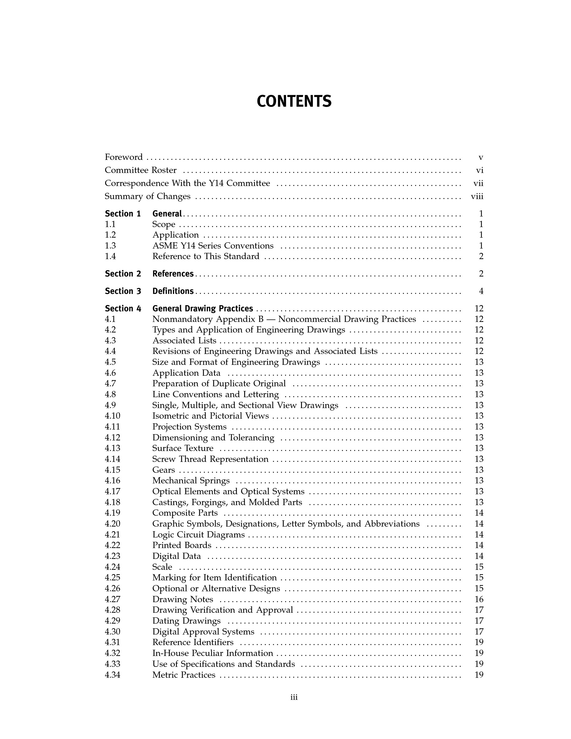 Cover preview — ASME Y14.100-2017 Engineering Drawing Practices — Page 5