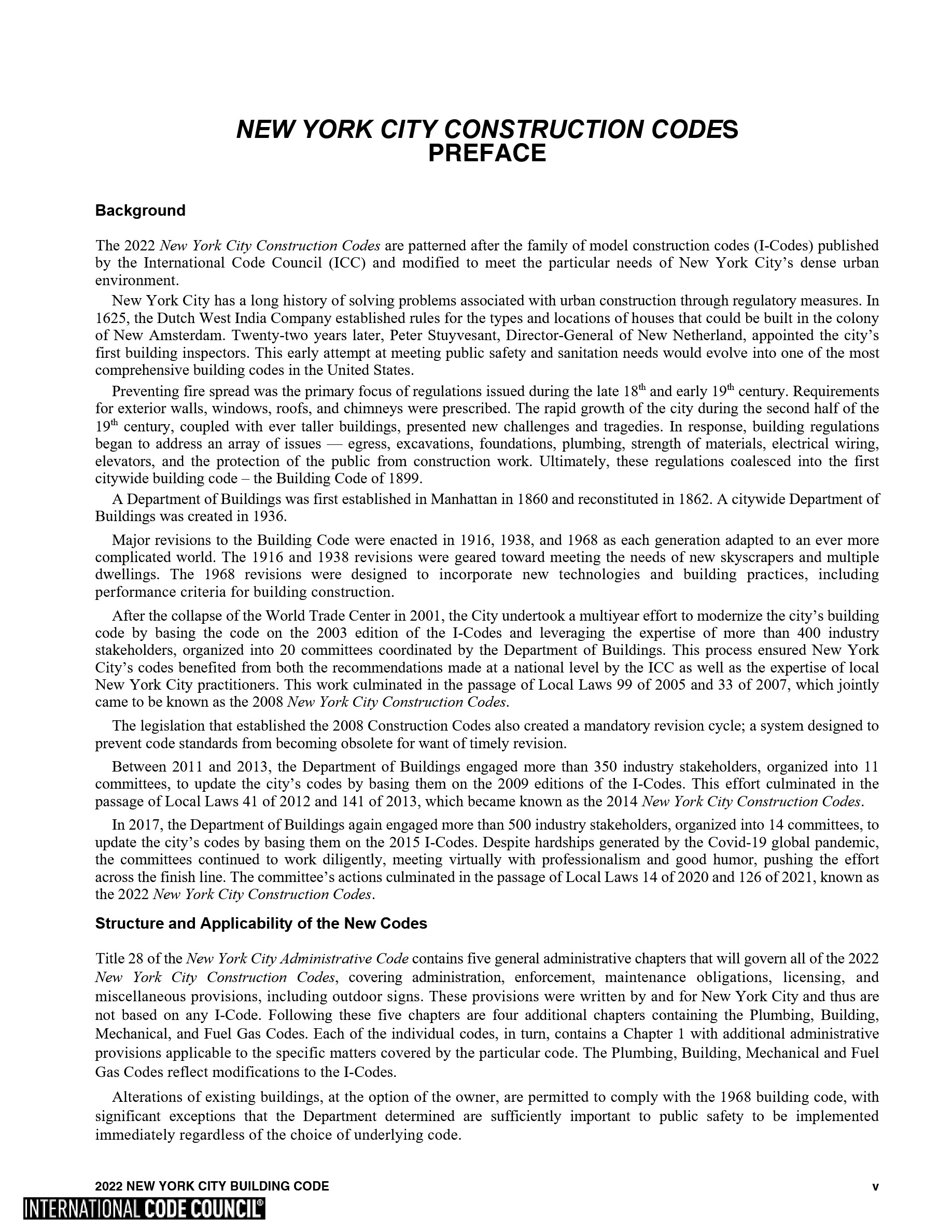 Cover preview — New York City Building Code ICC NYC-BC-2022  — Page 6