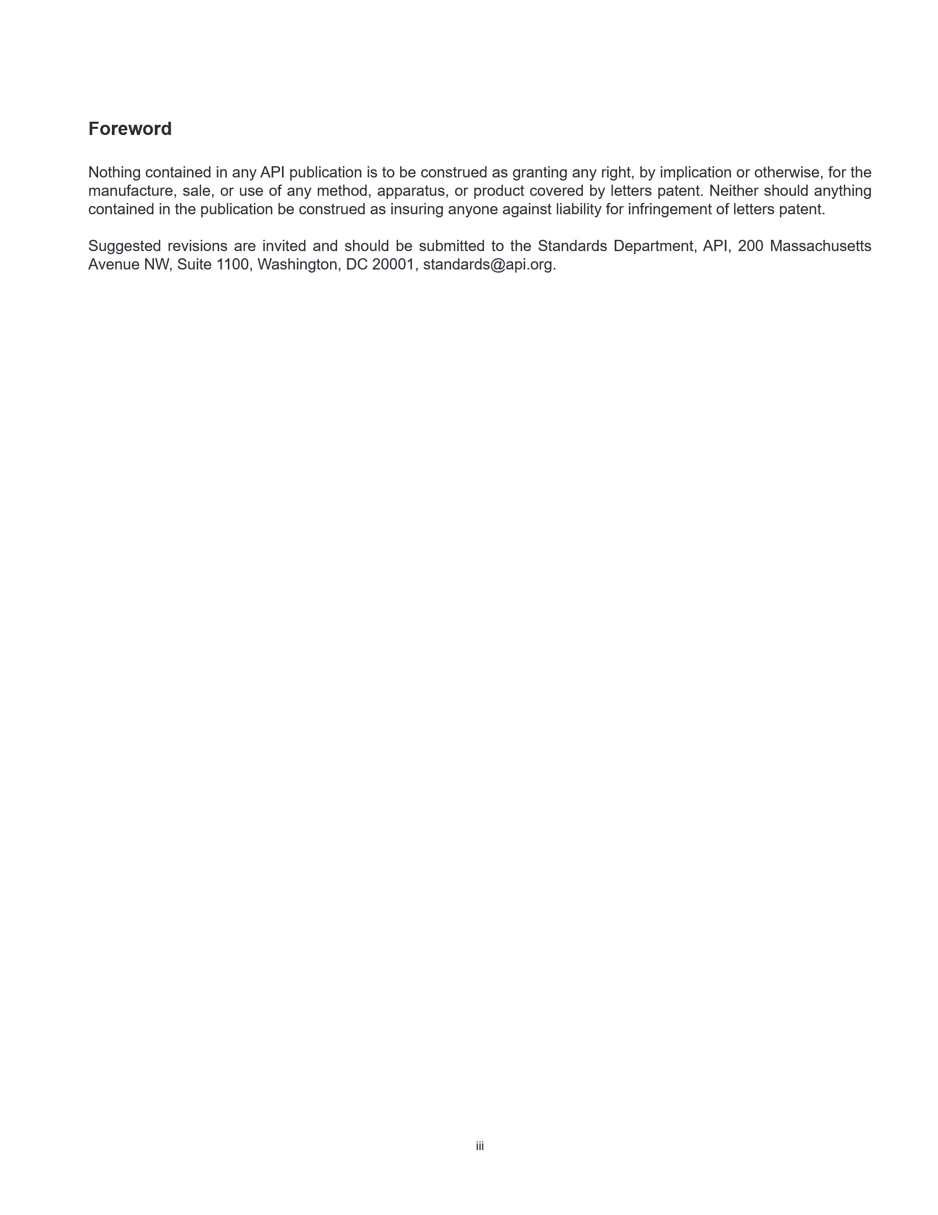 Cover preview — API TR 21TR2 S-N Fatigue Design and Test Data for Low-Alloy Steel Bolts, Second Edition — Page 3