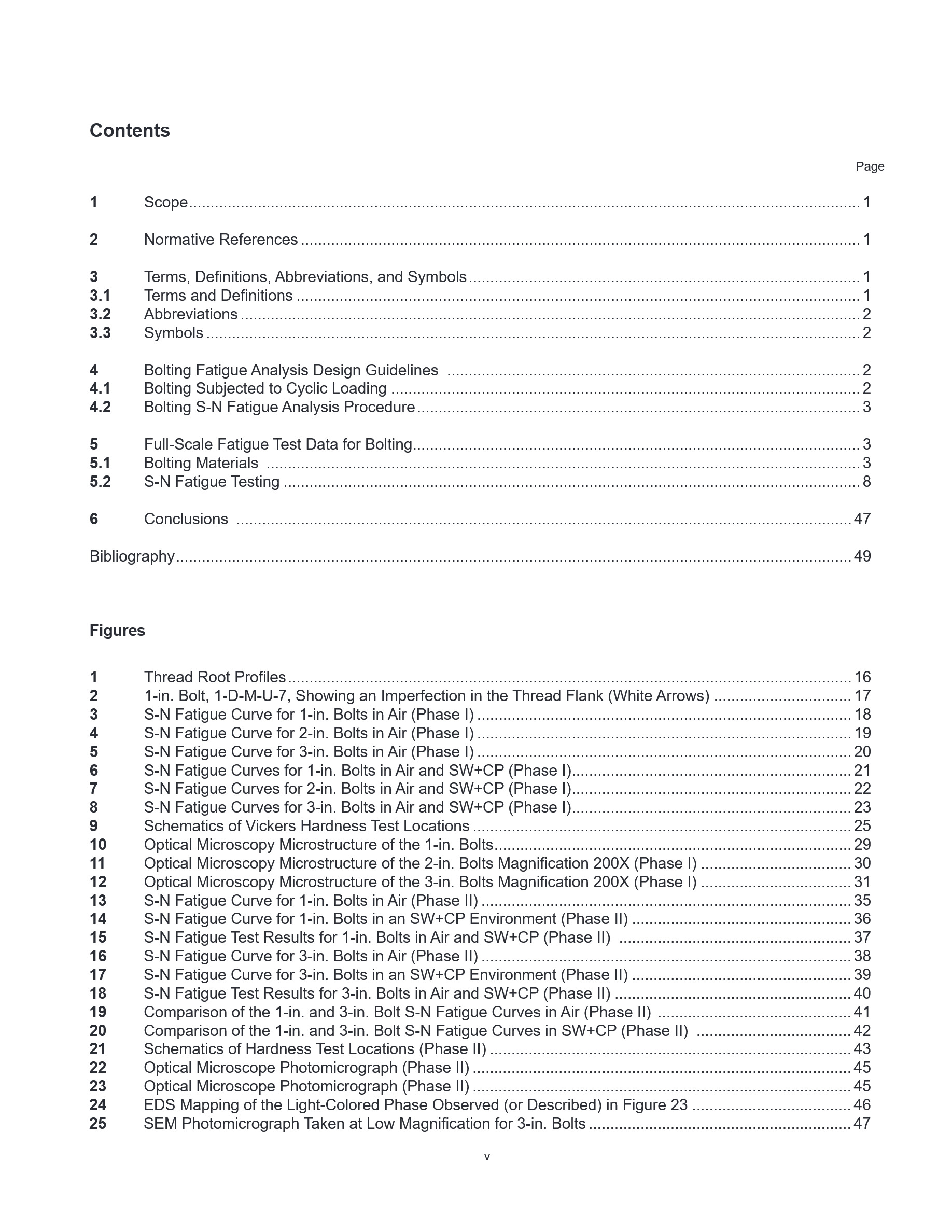 Cover preview — API TR 21TR2 S-N Fatigue Design and Test Data for Low-Alloy Steel Bolts, Second Edition — Page 5