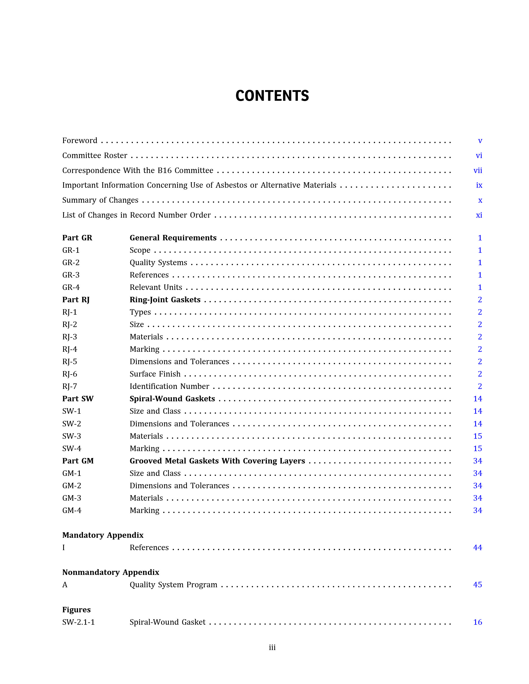 Cover preview — ASME B16.20-2023 Metallic Gaskets for Pipe Flanges — Page 4